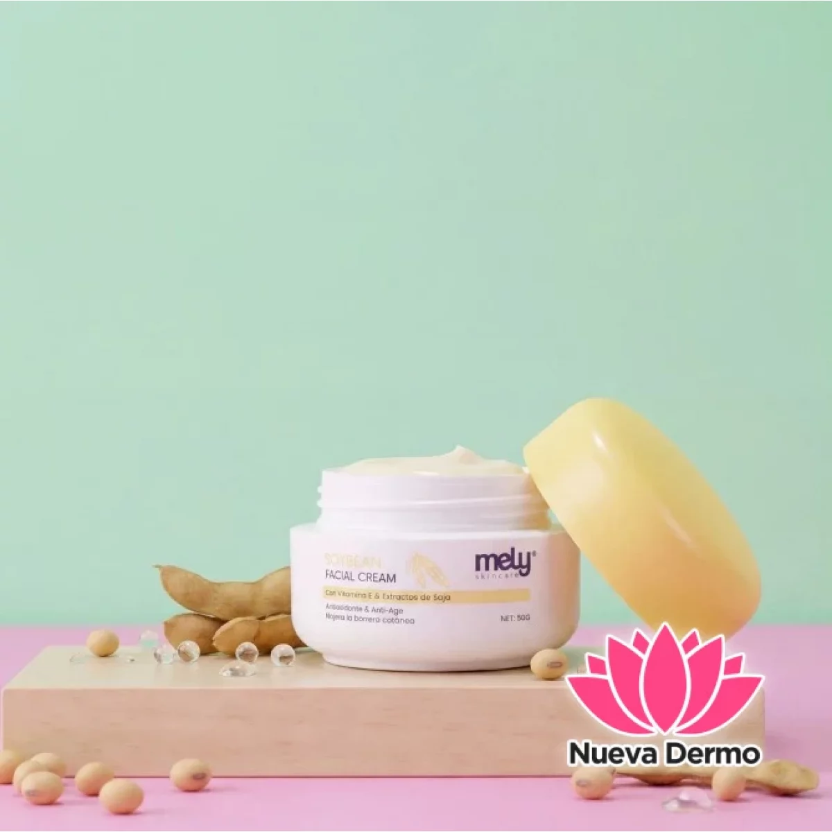 Crema Facial “Soybean” Mely MY893046