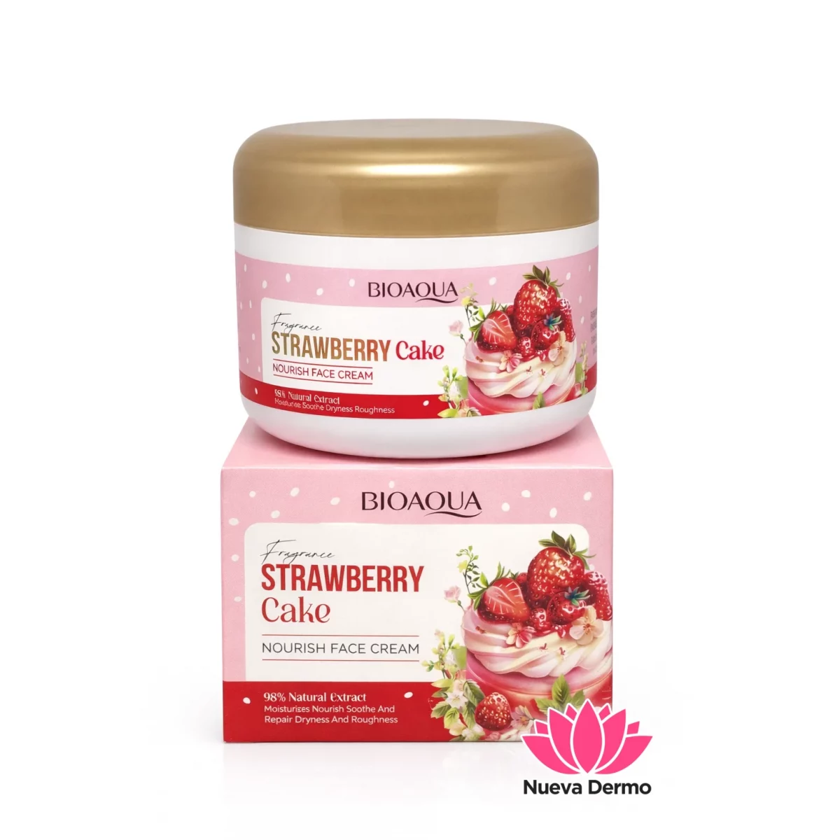 Crema facial Strawberry Cake Bioaqua