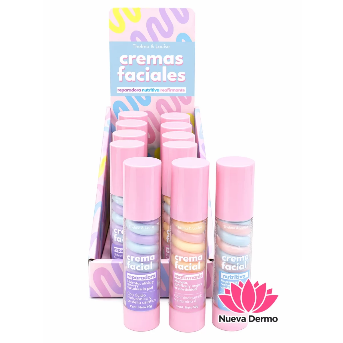Crema facial Thelma&Louise Reparacion-Nutritiva-Reafirmante