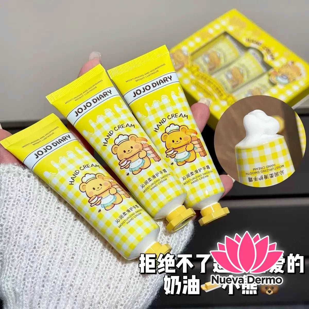 Crema para manos fragancias surtidas Jojo Diary