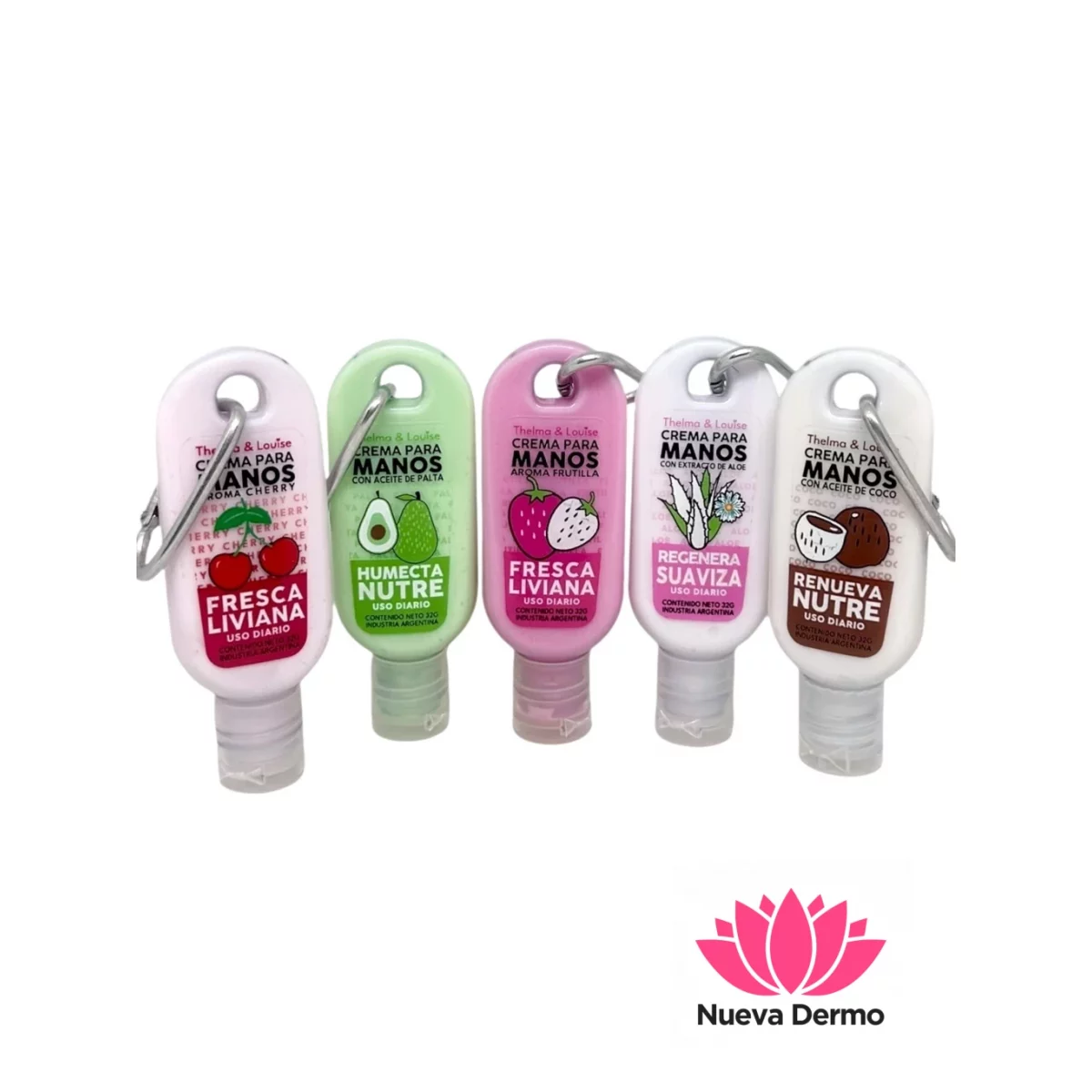 Crema para manos frutales Thelma y Louis...