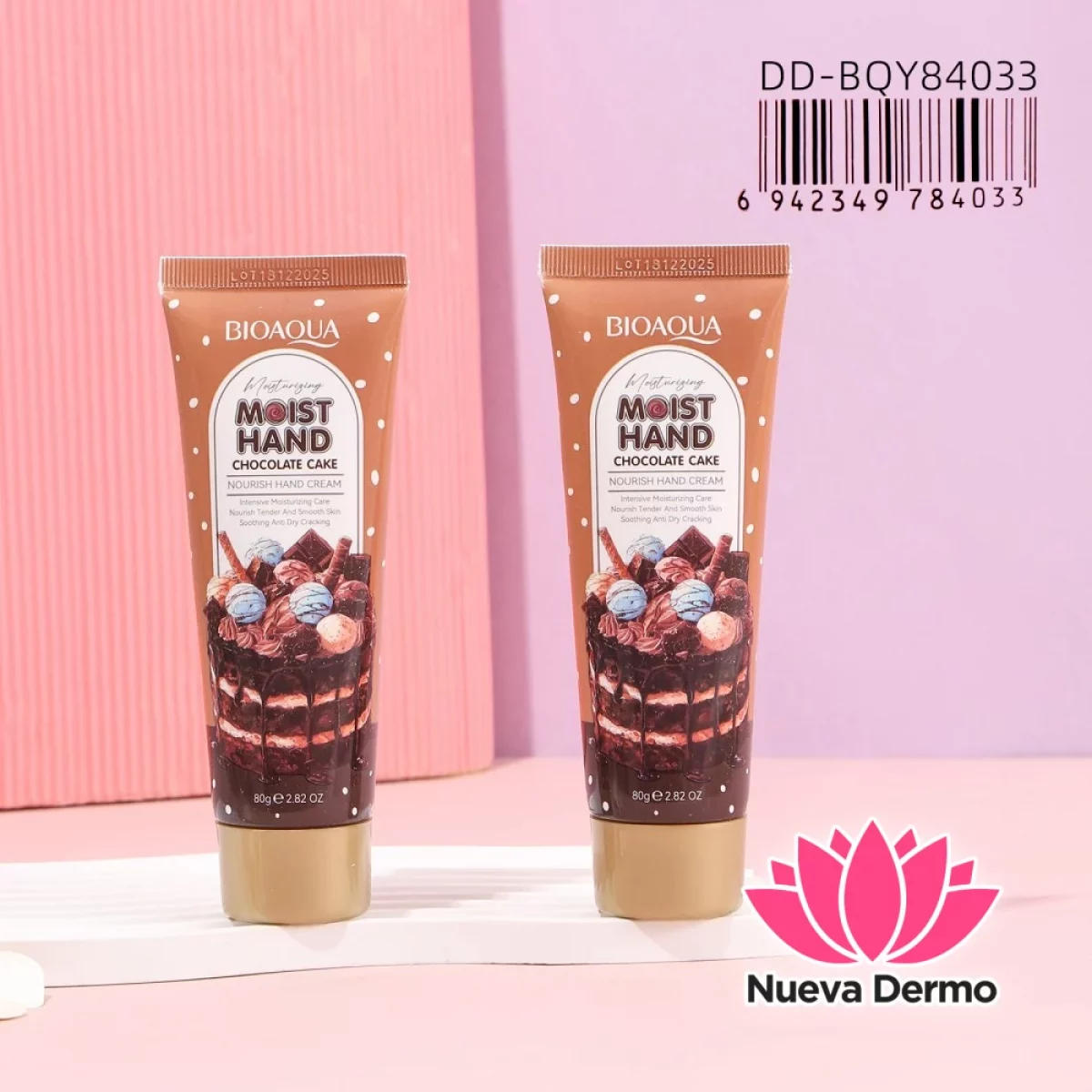Crema para Manos Hidratante de Torta de Chocolate Bioaqua Dd-BQY84033
