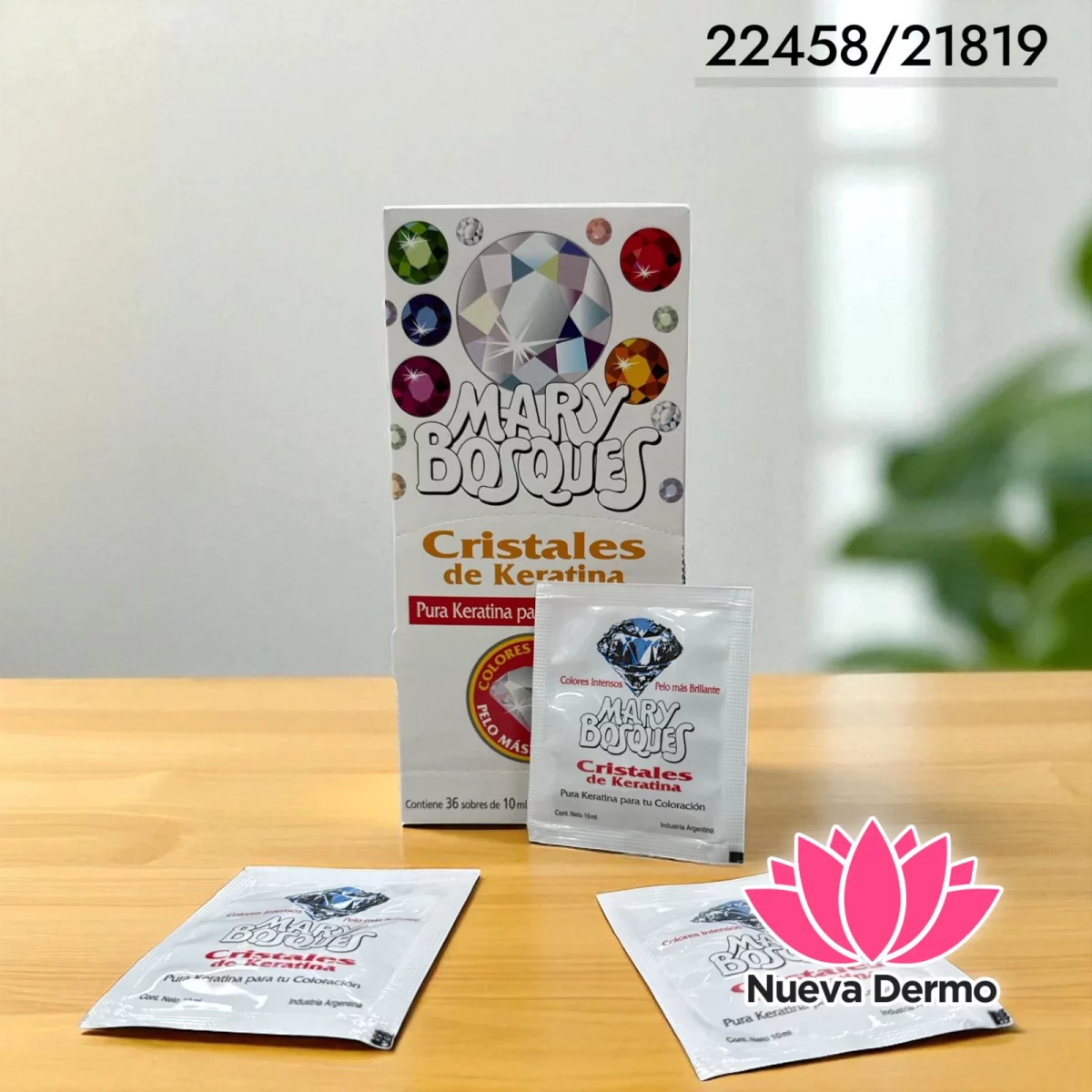 Cristales de Keratina – Sobre 10 ml MARY BOSQUES 22458/21819