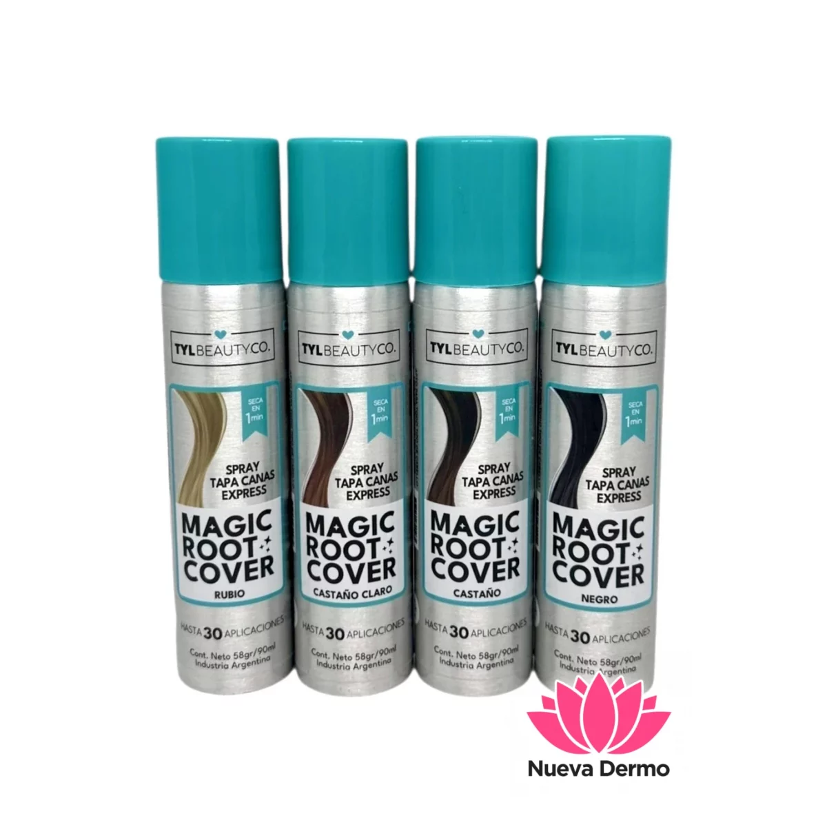 Cubre canas y raíces en spray Magic root...