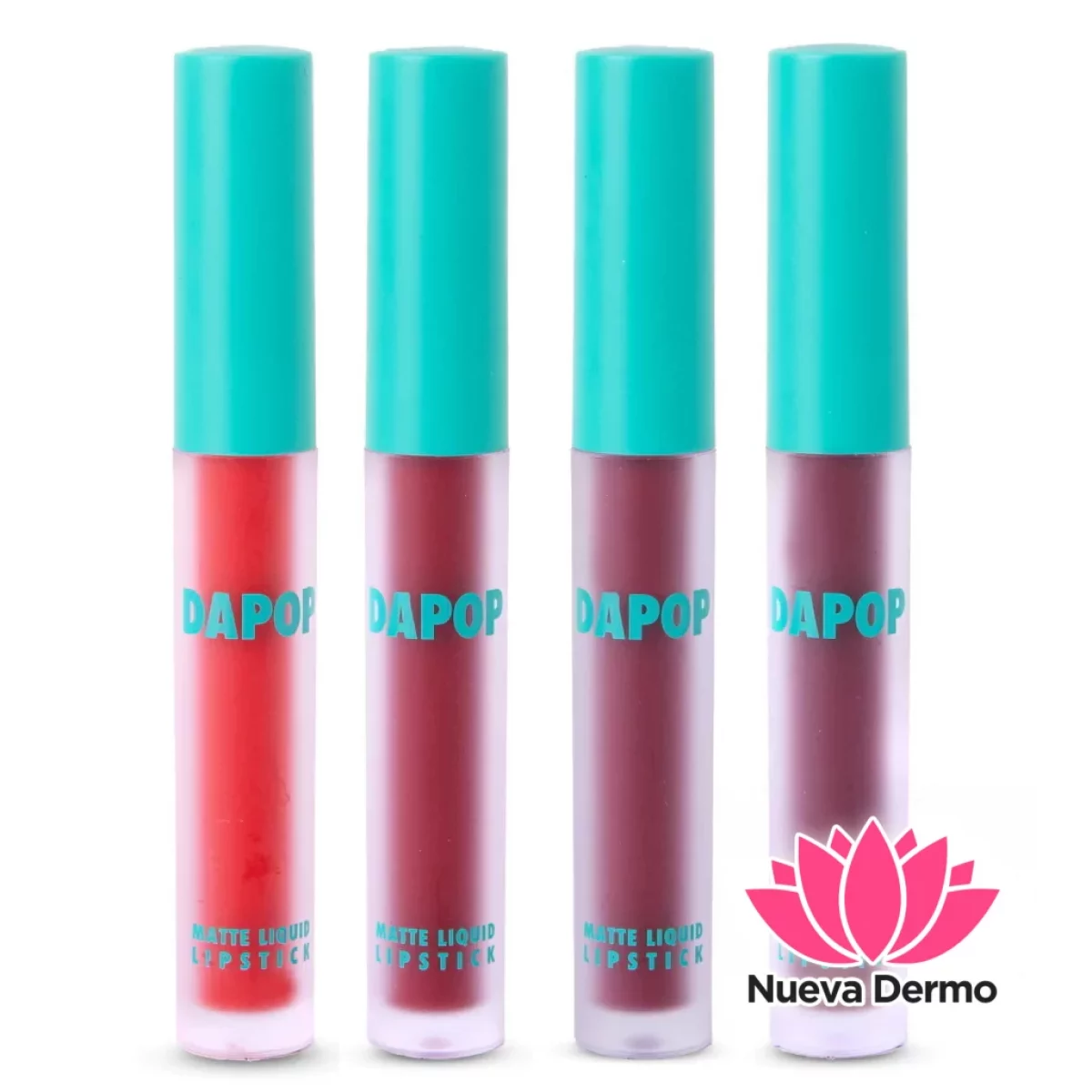 DAPOP LABIAL LÍQUIDO MATE ROJOS HB102072 7798311150806