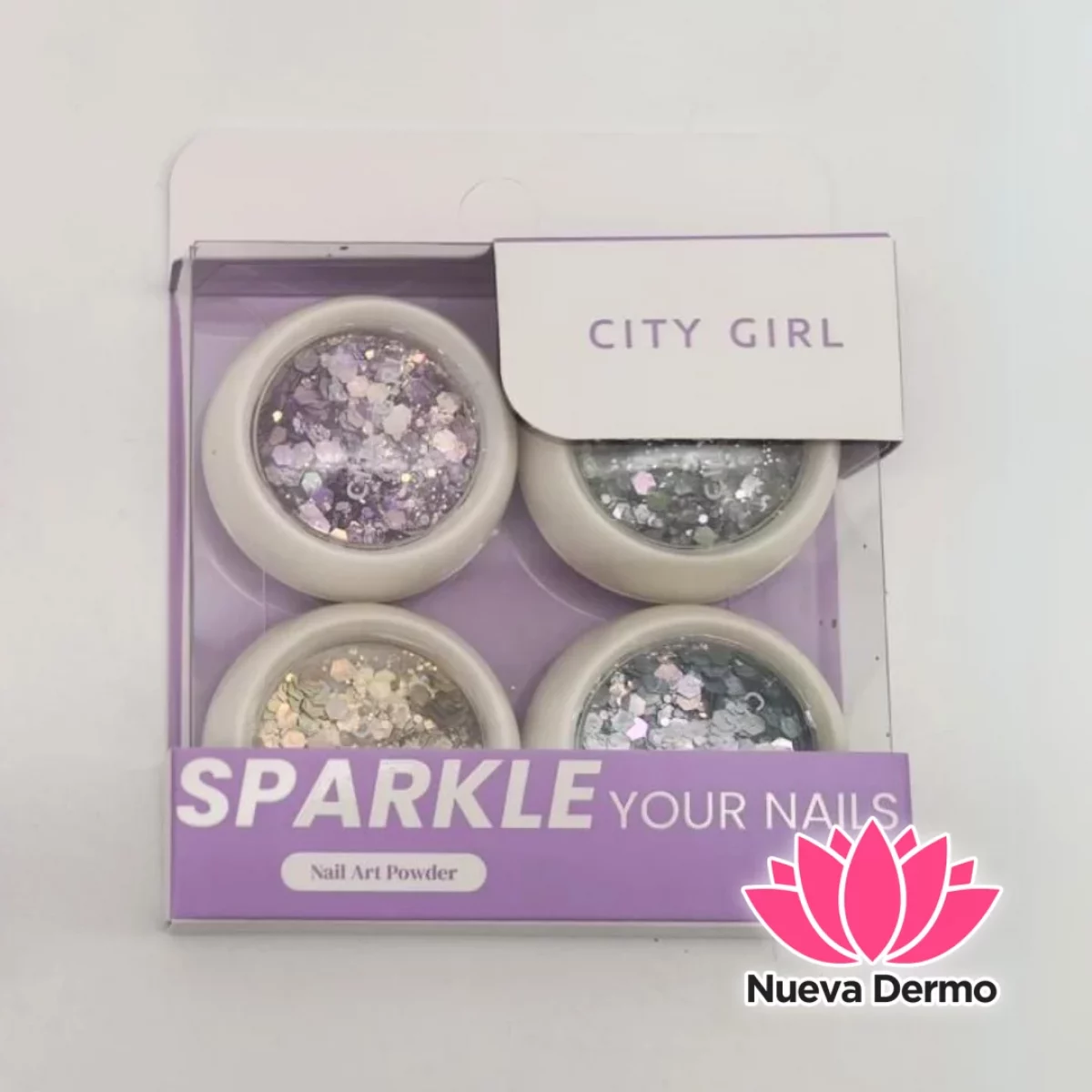 DECO PARA ENCAPSULAR x4 PCS – CITY GIRL