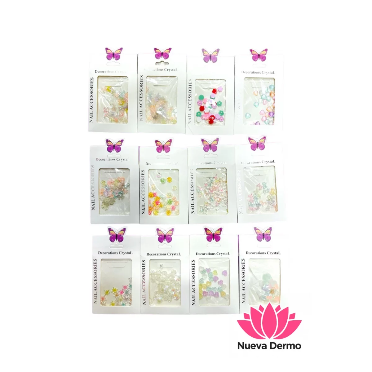 DECORACION FLORES ESTRELLAS DECOBLIS GH-677 6920300006776