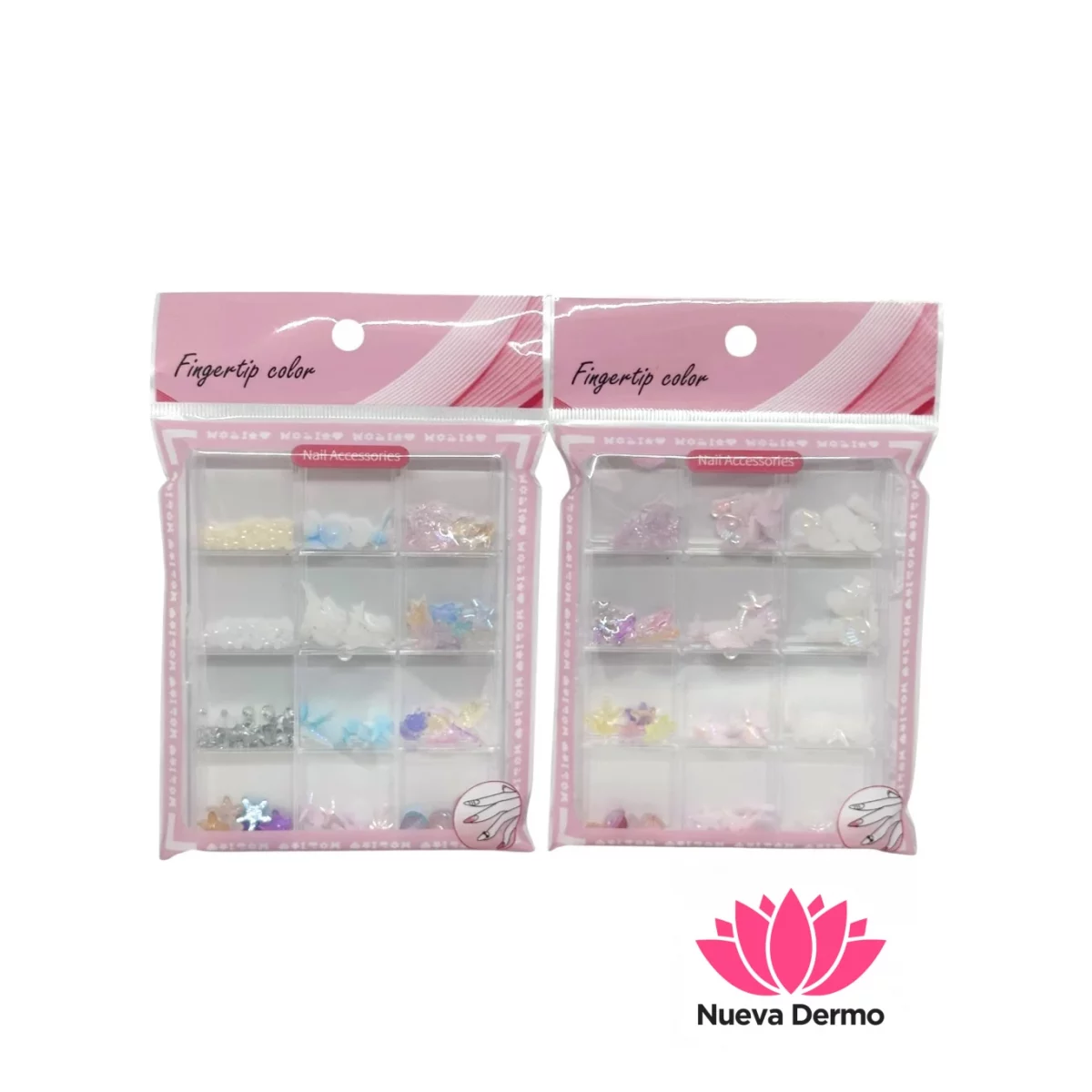 Decoración para uñas Fingertip color oce...