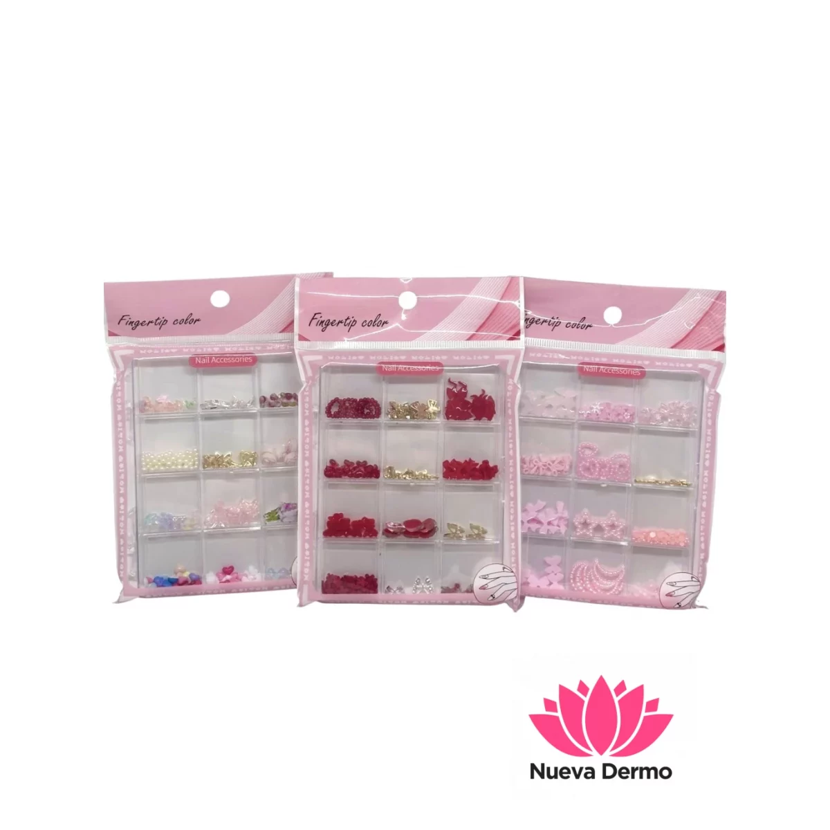 Decoración para uñas Fingertip color PKY...
