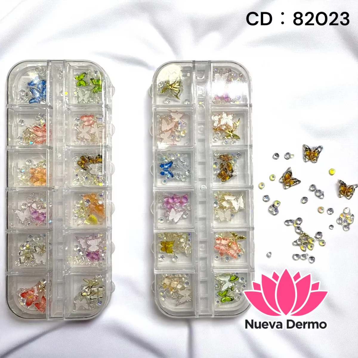 DECORACION PARA UÑAS MARIPOSA 82023/20231