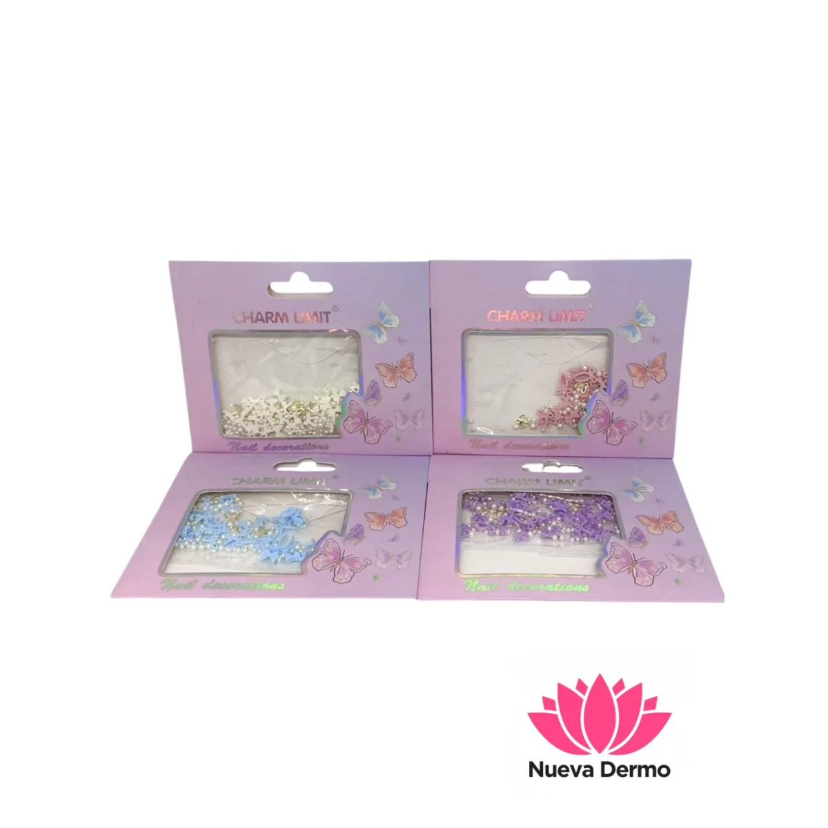 Decoración para uñas surtido Charm Limit