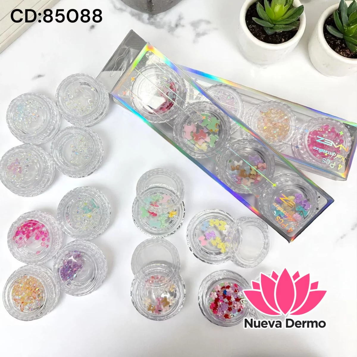 DECORACION PARA UÑAS X4 85088