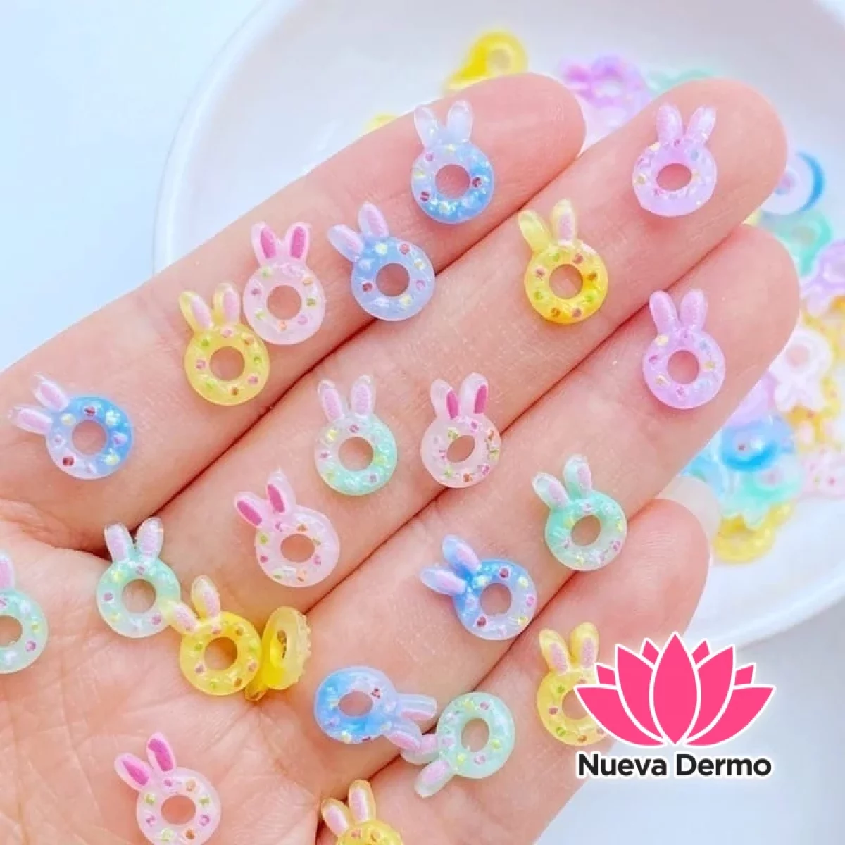 Decos Kawaii resinas para uñas variante