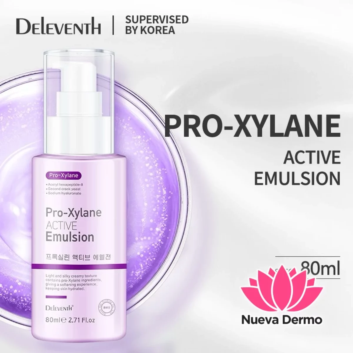 Deleventh Pro-Xylane Emulsion hidratante anti-age 80ml #DL04 #1064