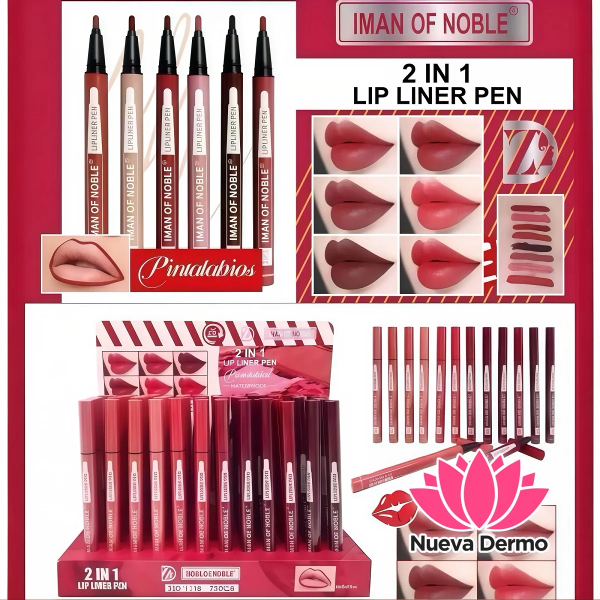 DELINEADOR DE LABIO IMAN OF NOBLE 507-031