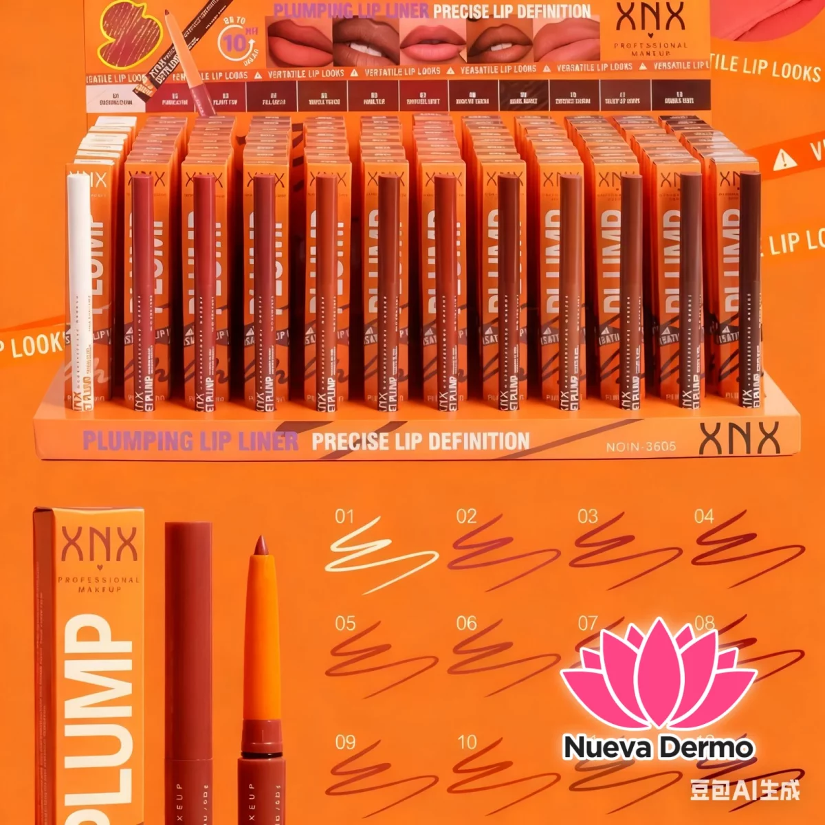 DELINEADOR DE LABIO RETRACTIL XNX DH508-146/35054