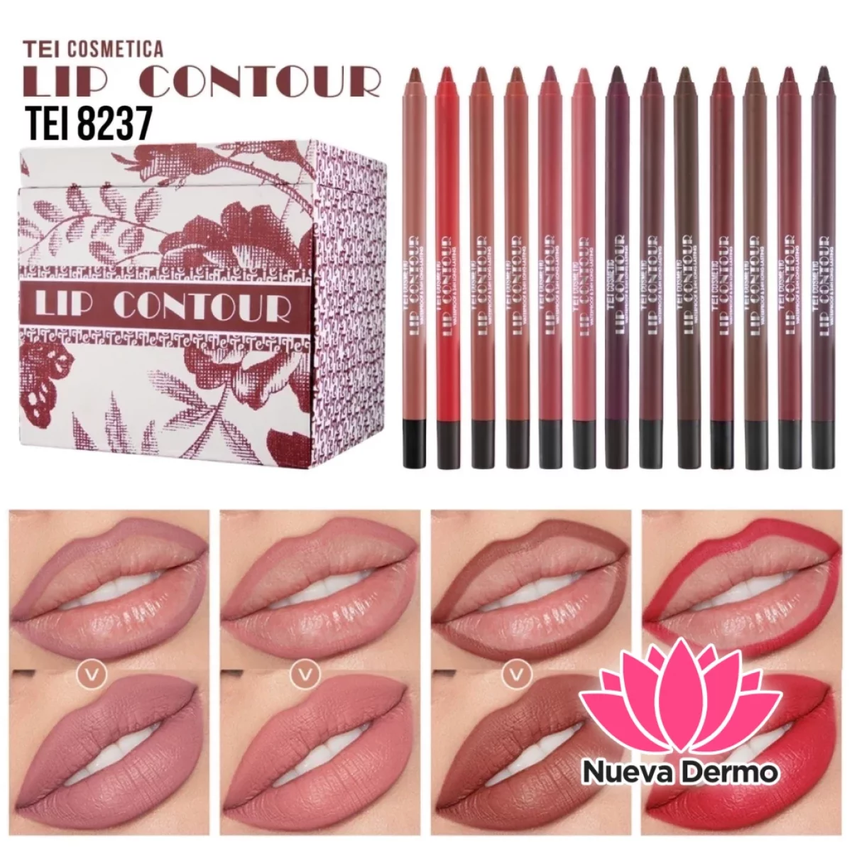 Delineador De Labios Tei Lip Contour