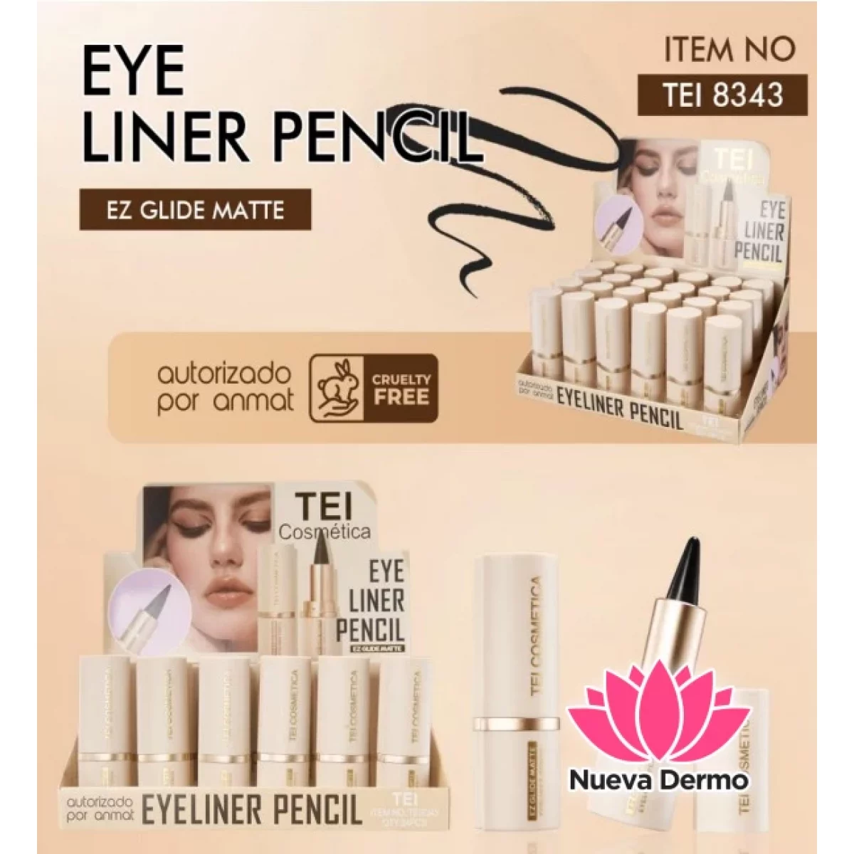 DELINEADOR DEN BARRA GLIDE MATTE CD:TEI8343/16237
