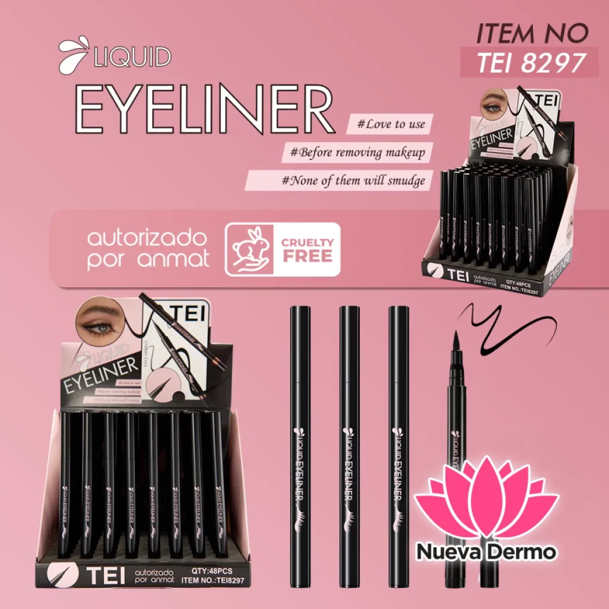 DELINEADOR EN FIBRA NEGRO CD: TEI8297