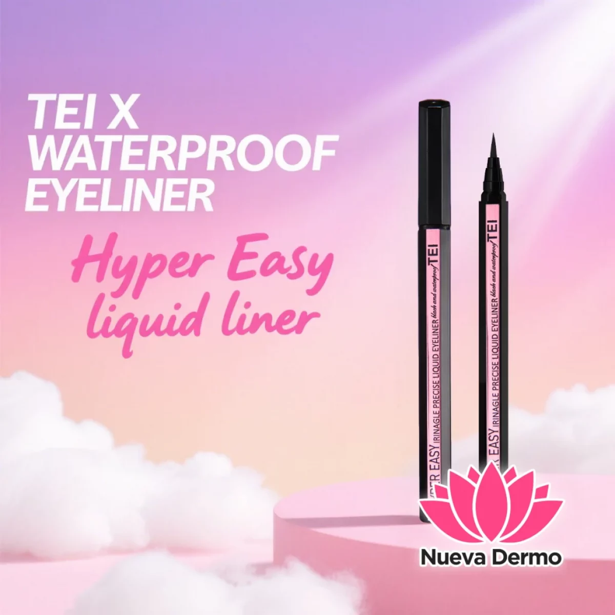 DELINEADOR EN FIBRA WATEPROOF HYPER EASY CD: TEI8231