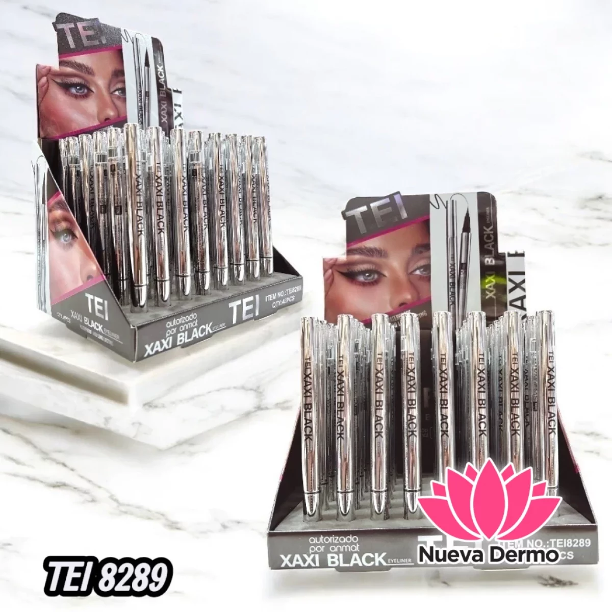 DELINEADOR LIQUIDO EN FIBRA XAXI BLACK WATERPROO CD: TEI8289
