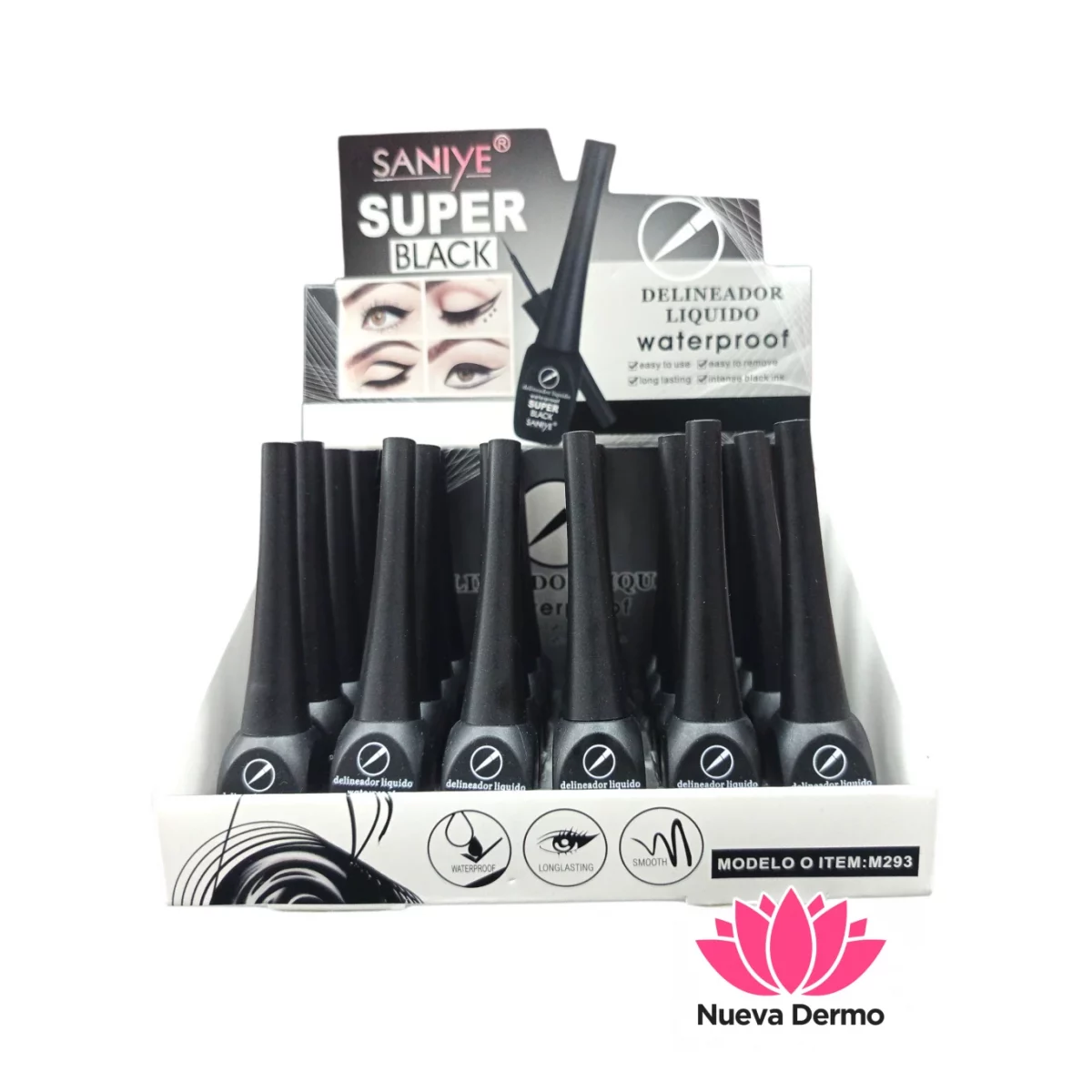 DELINEADOR LIQUIDO SUPER BLACK