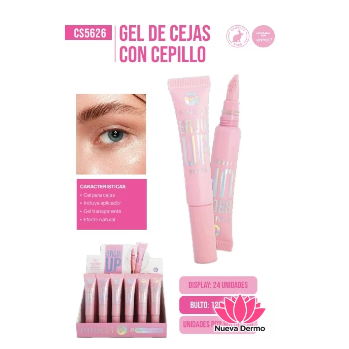 DELINEADOR PARA CEJAS EN GEL PINK21 CD:CS5626/86194