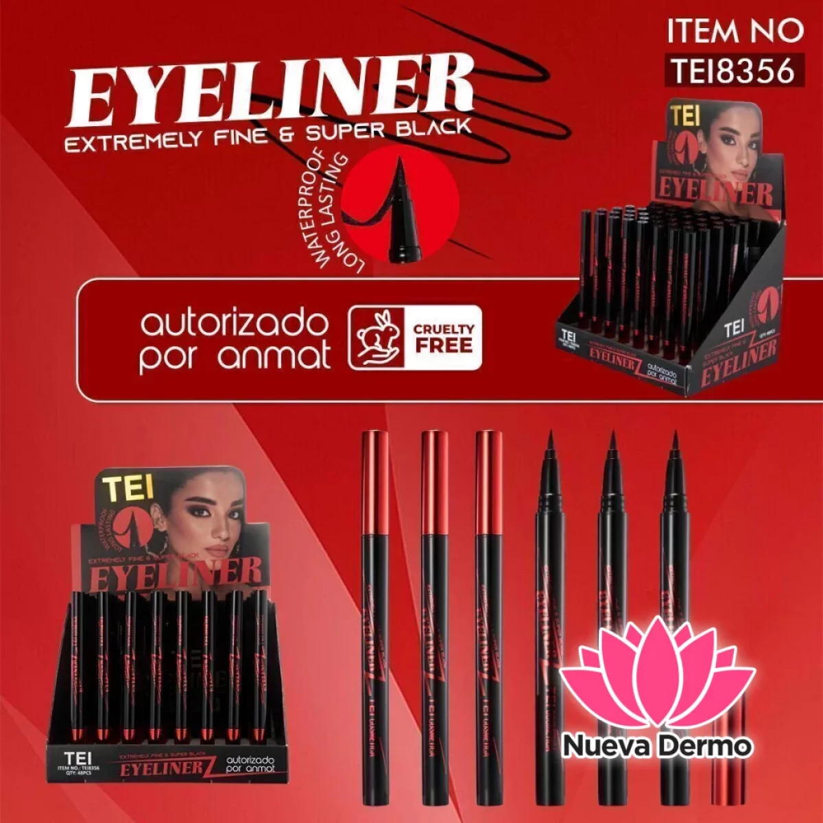 DELINEADOR PARA OJOS EYELINER CD: TEI8356