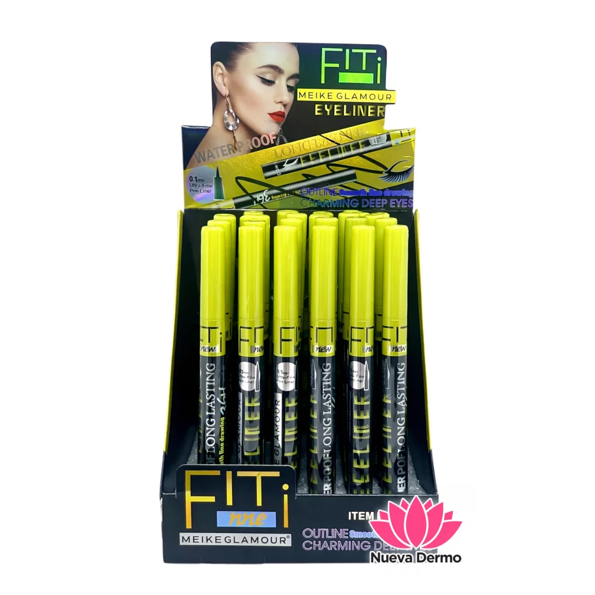 Delineador ultra Fino Fit Meike Glamour