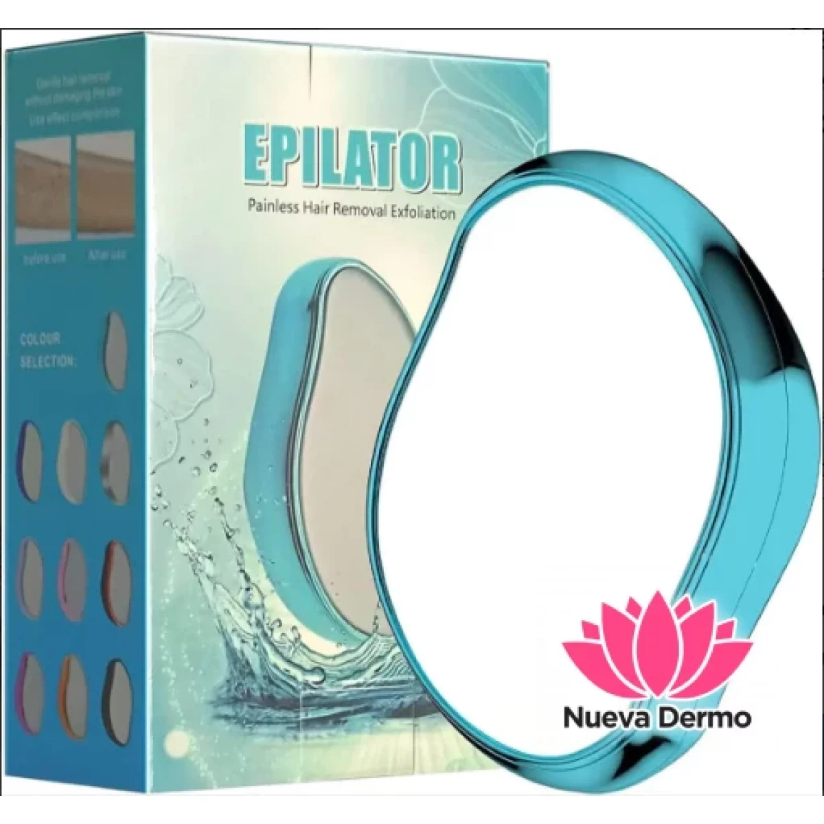 Depiladora De Cristal Removedor De Vello...