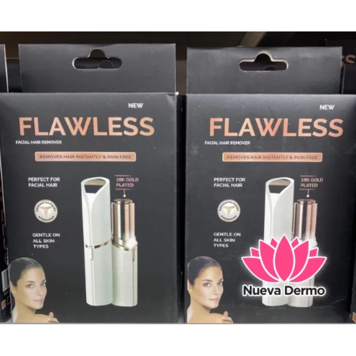 Depiladora Facial Flawless a Pila WH679