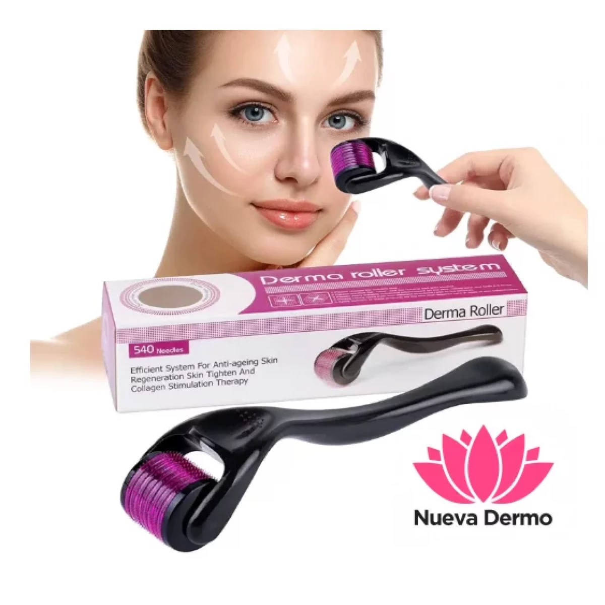 Derma Roller Minoxidil Rodillo Dermapen...