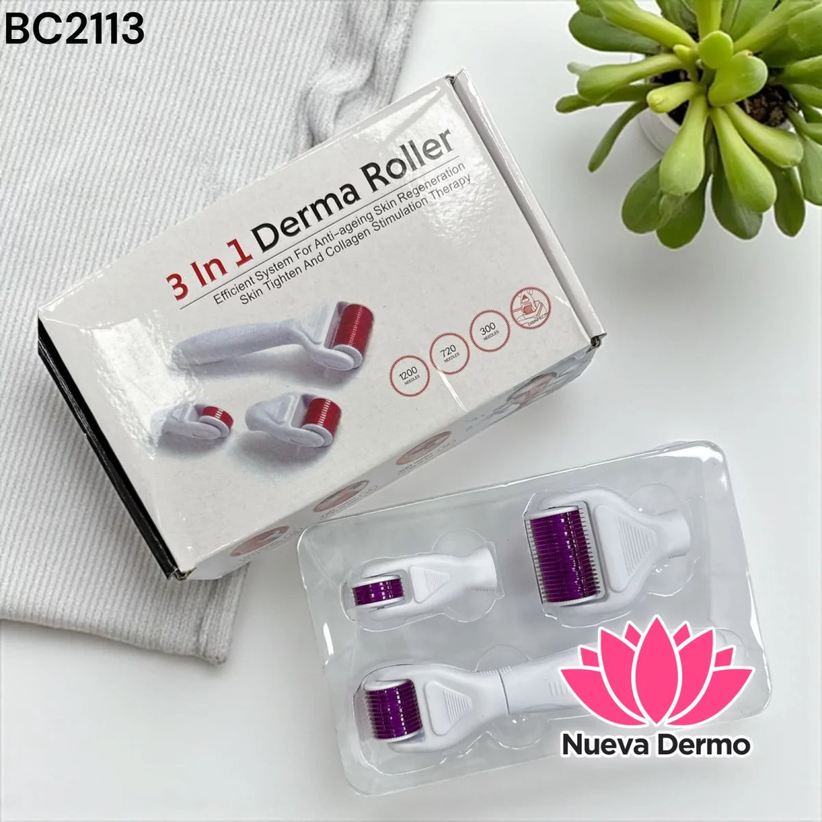 DERMA ROLLER SYSTEM 3IN1 BC2113