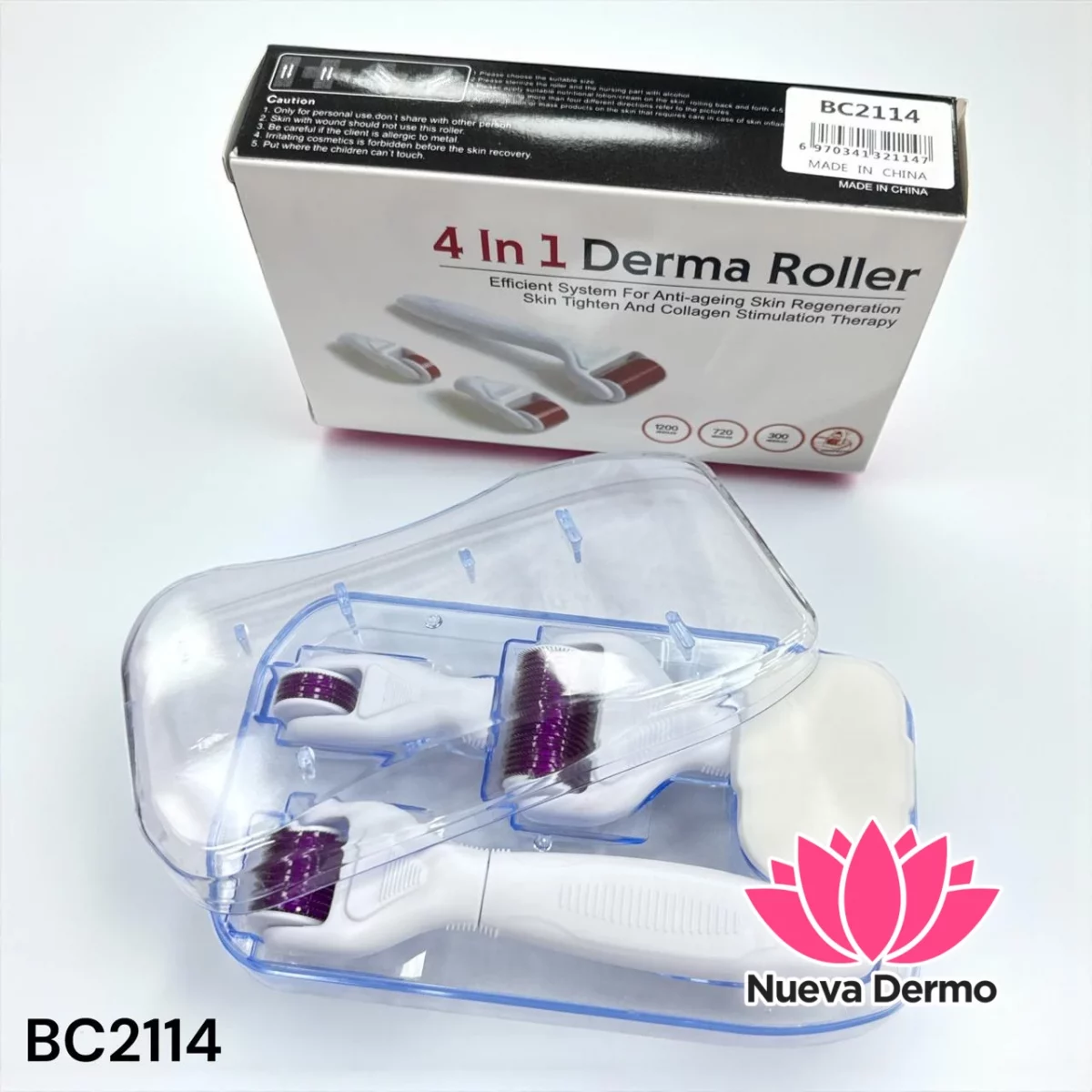 DERMA ROLLER SYSTEM 4IN1 BC2114