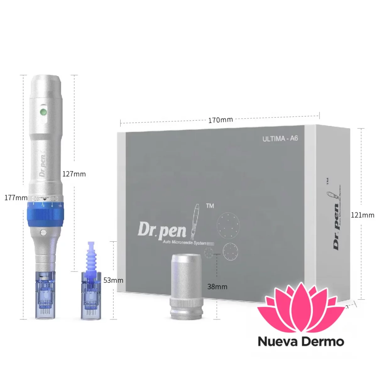 Dermapen Dr. Pen A6 EQUIPO ORIGINAL