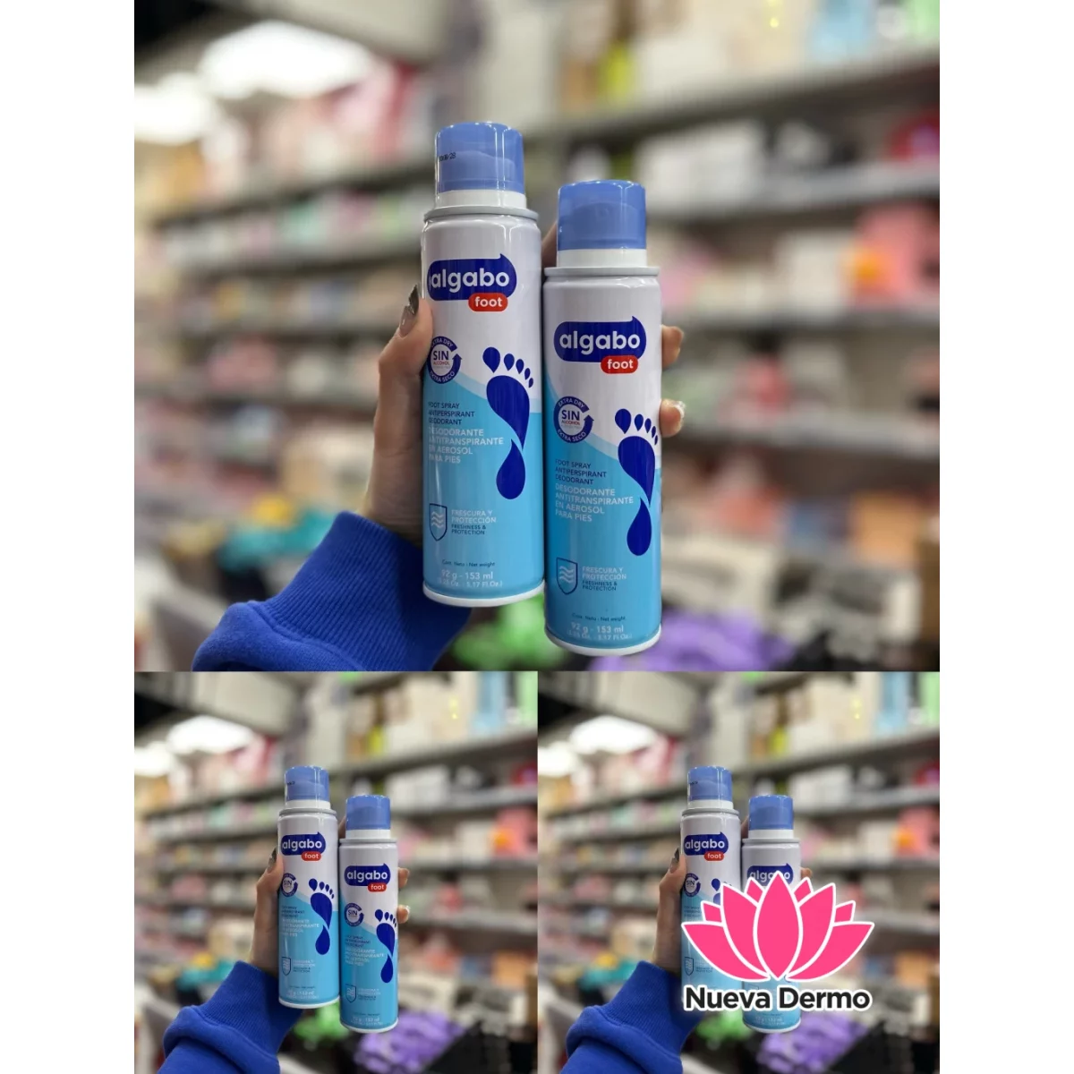 DESODORANTE EN AEROSOL SPRAY ALGABO