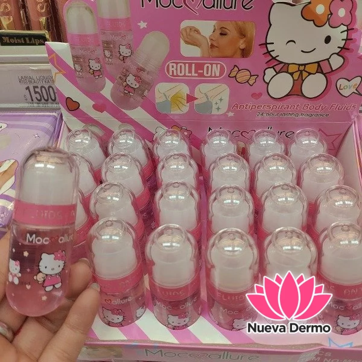 DESODORANTE EN ROLL ON KITTY MOCOALLURE MOC804
