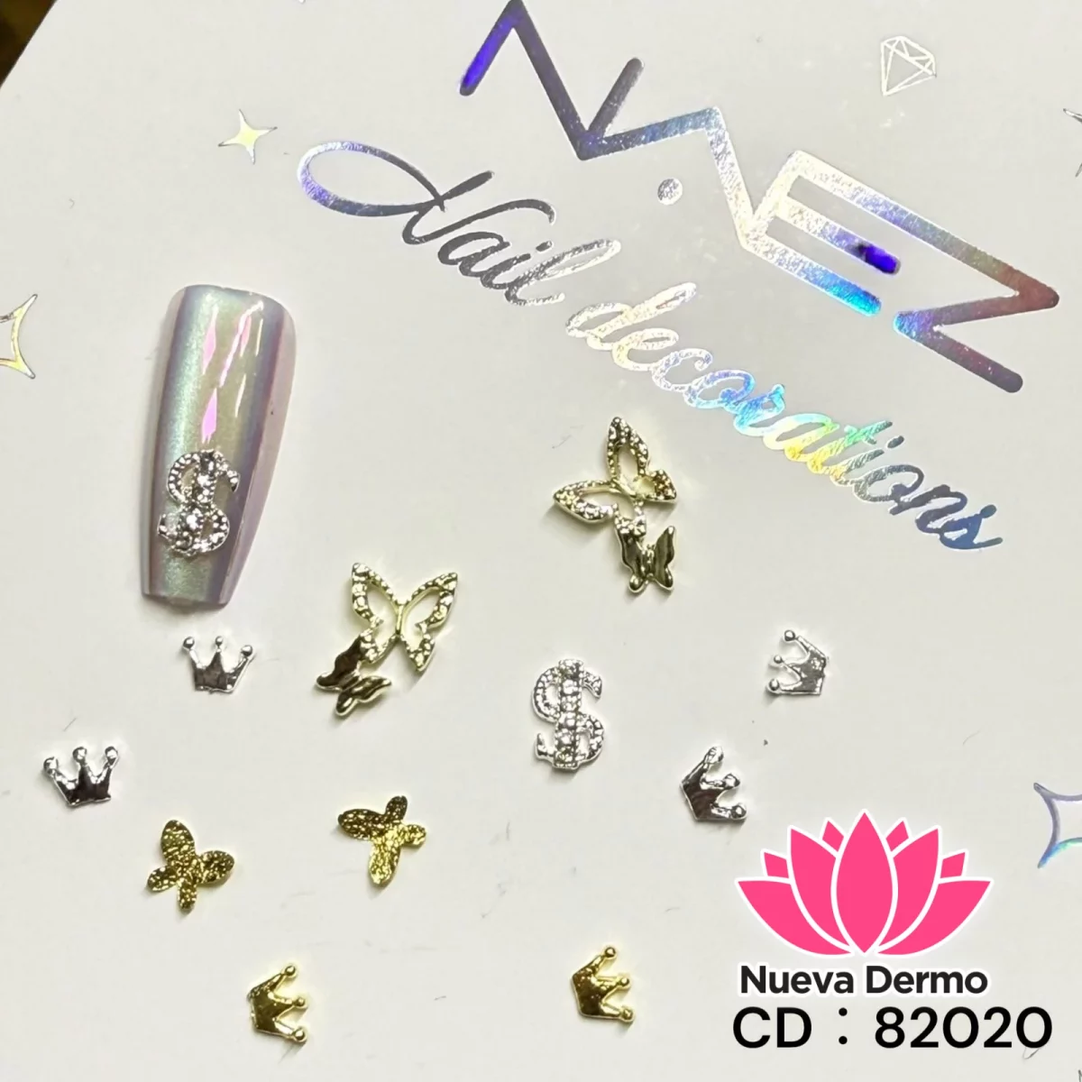 DIJE PARA DECORACION DE UÑAS NAEZ 82020/20200