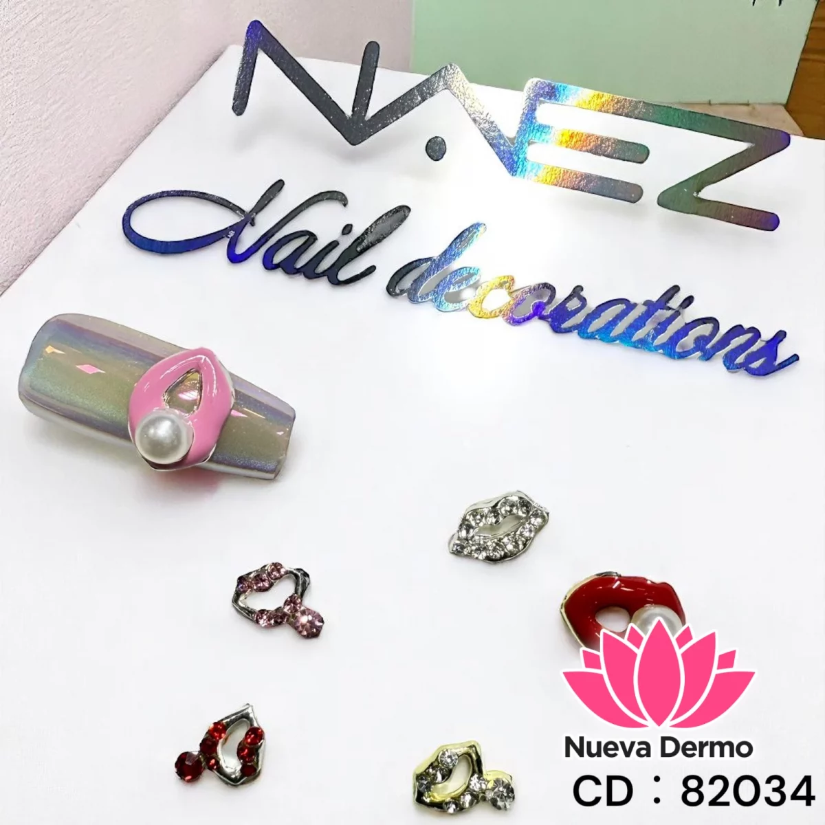 DIJE PARA DECORACION DE UÑAS NAEZ 82034/20347