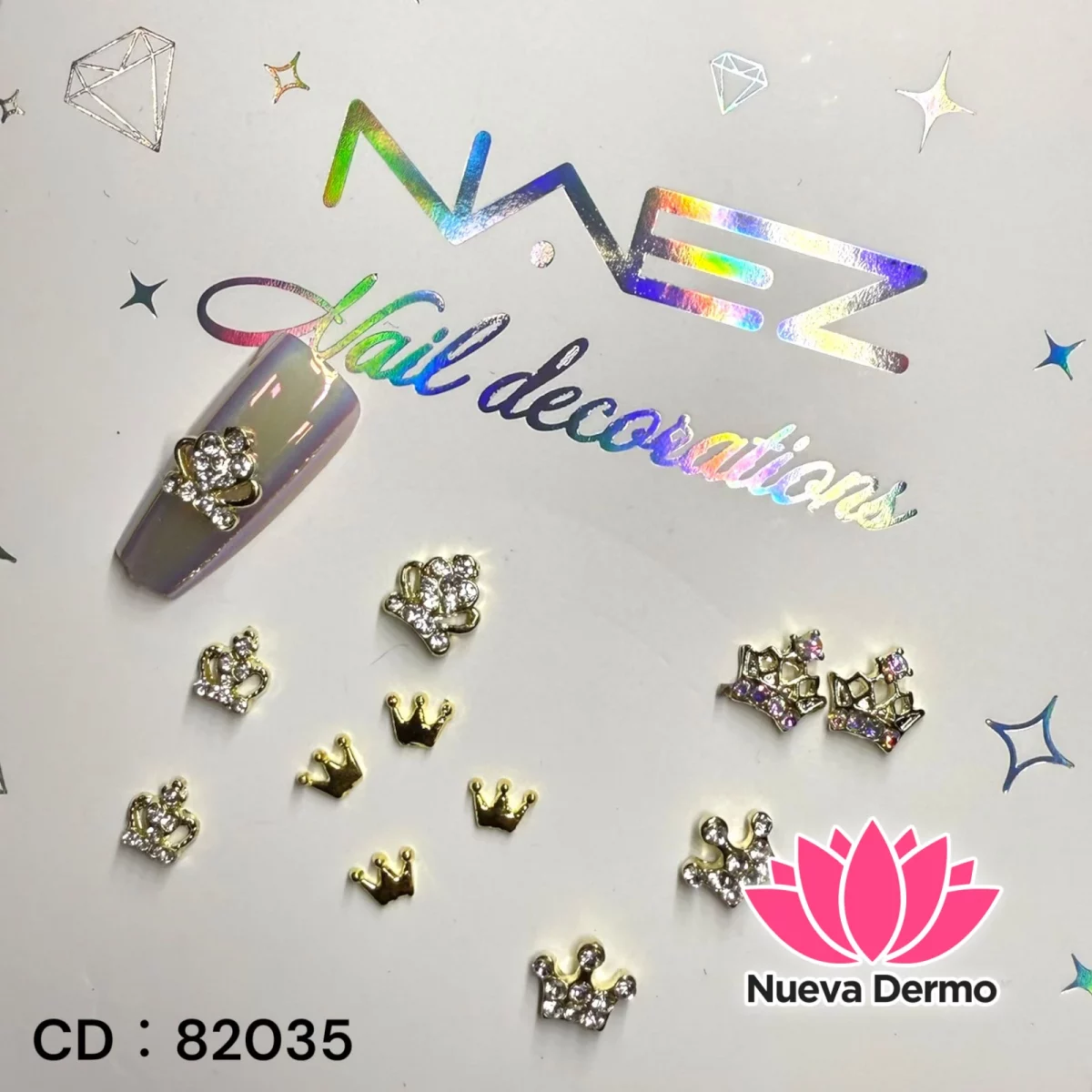 DIJE PARA DECORACION DE UÑAS NAEZ 82035/20354