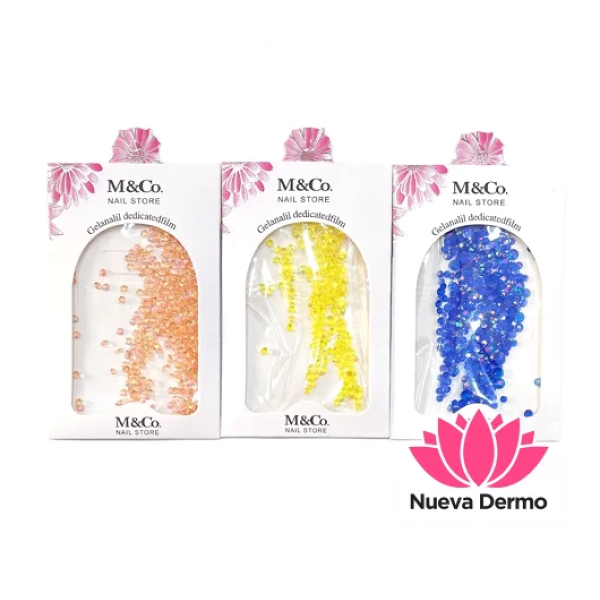 DIJES DECORACION PARA UÑAS DIFERENTES DISEÑOS MYCO