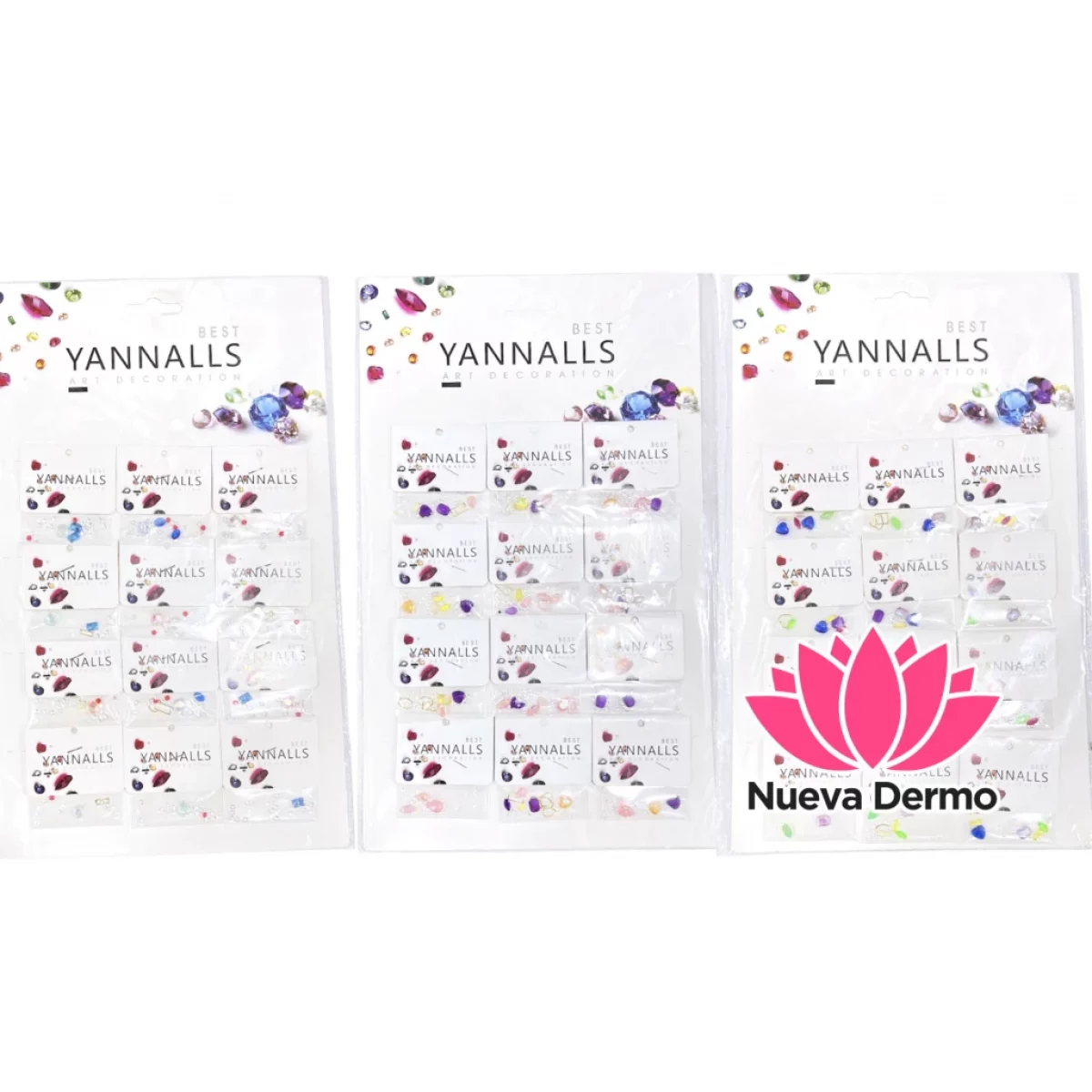 DIJES DECORACION PARA UÑAS DIFERENTES DISEÑOS YANNALLS