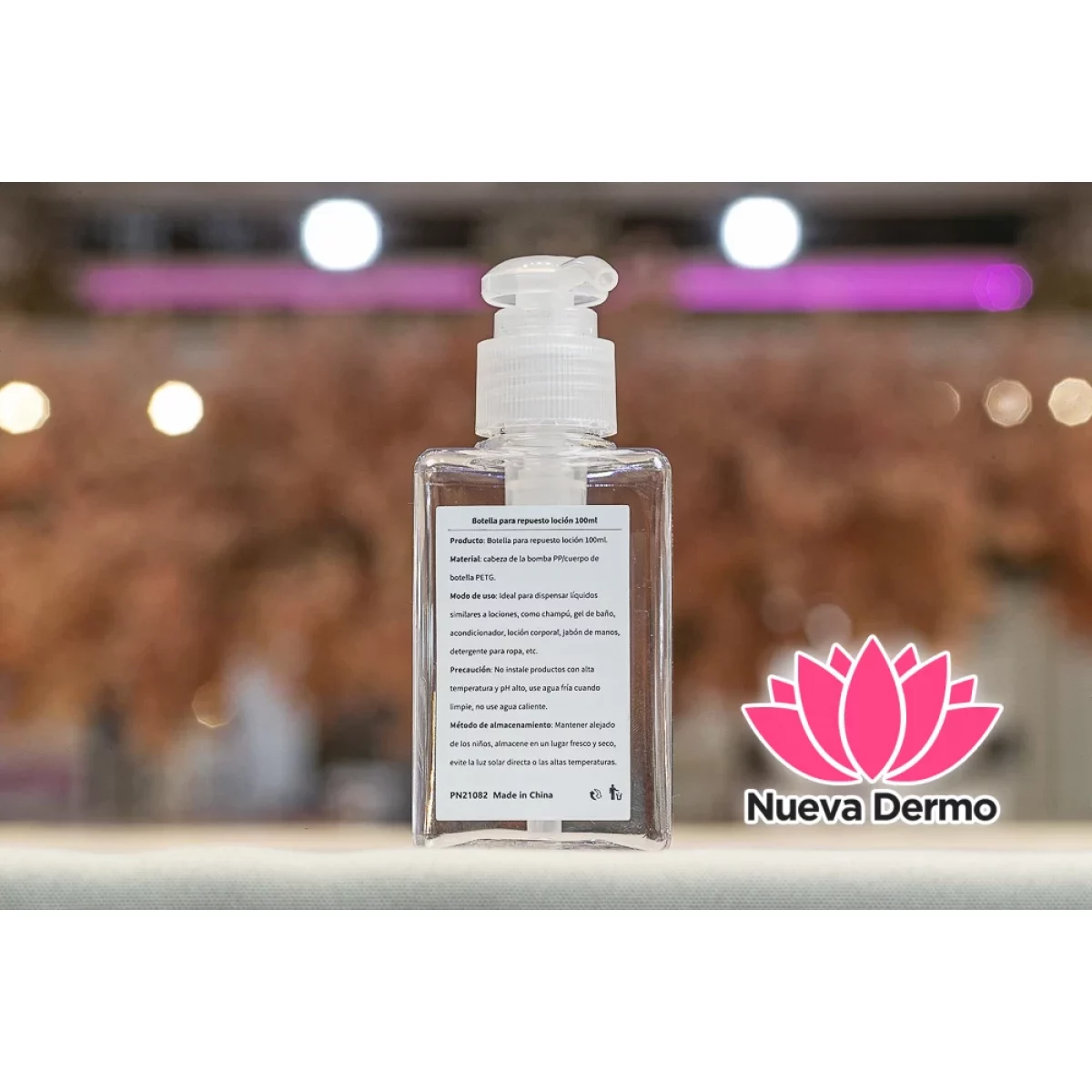Dosificador para Crema Petg 100ML 21082