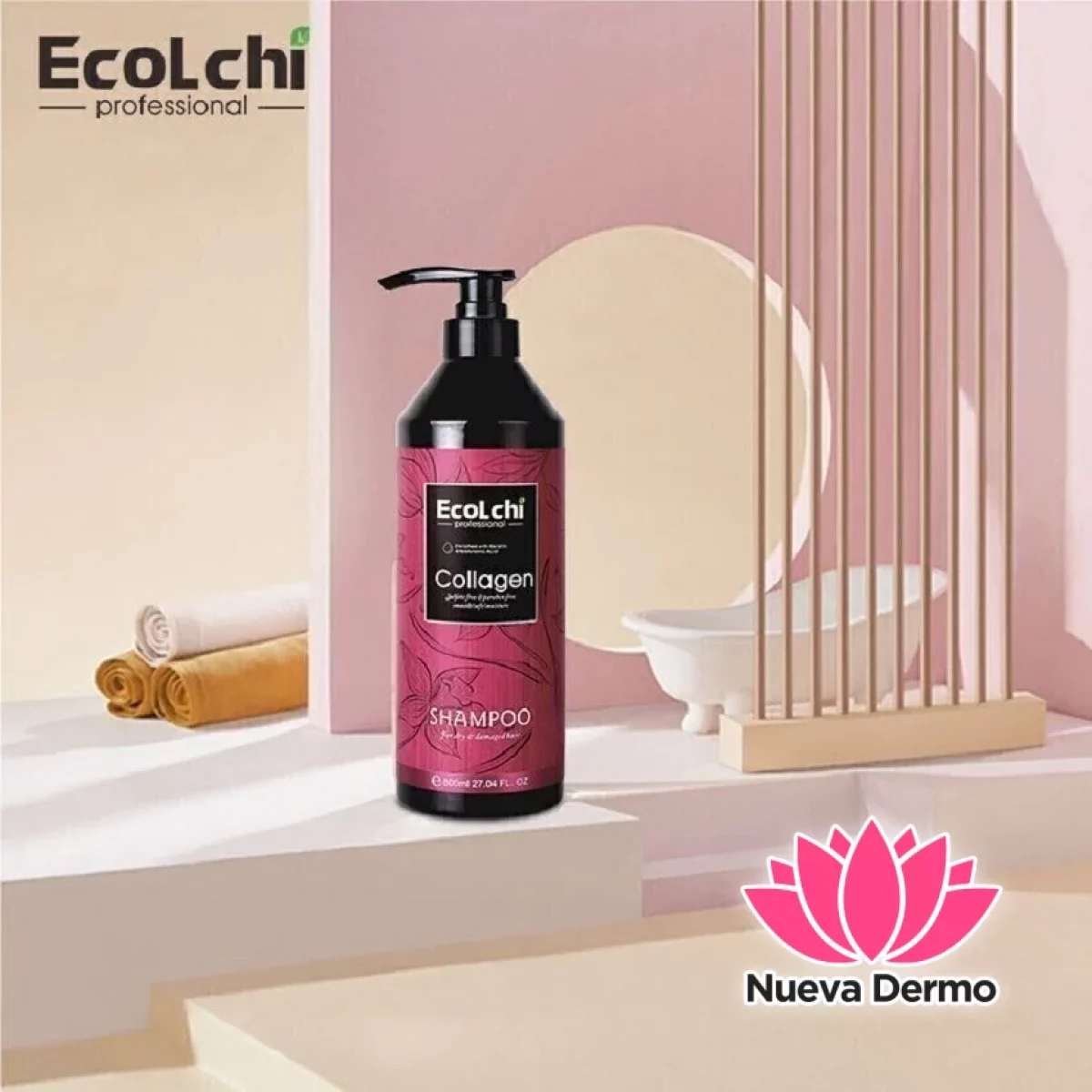 ECOLCHI COLLAGEN SHAMPOO 500ML / 800ML