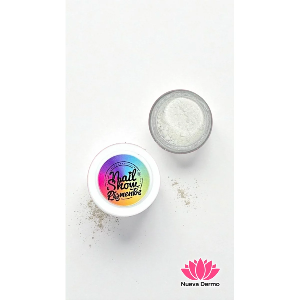 Efecto aurora Nail Show (blanco)