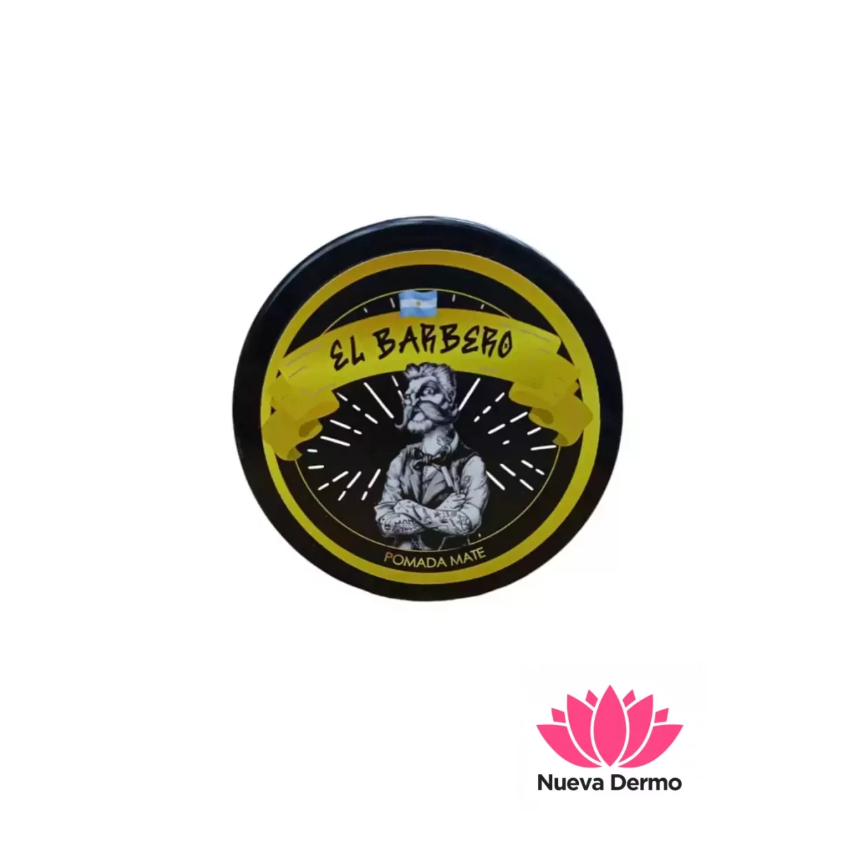 EL BARBERO POMADA MATE