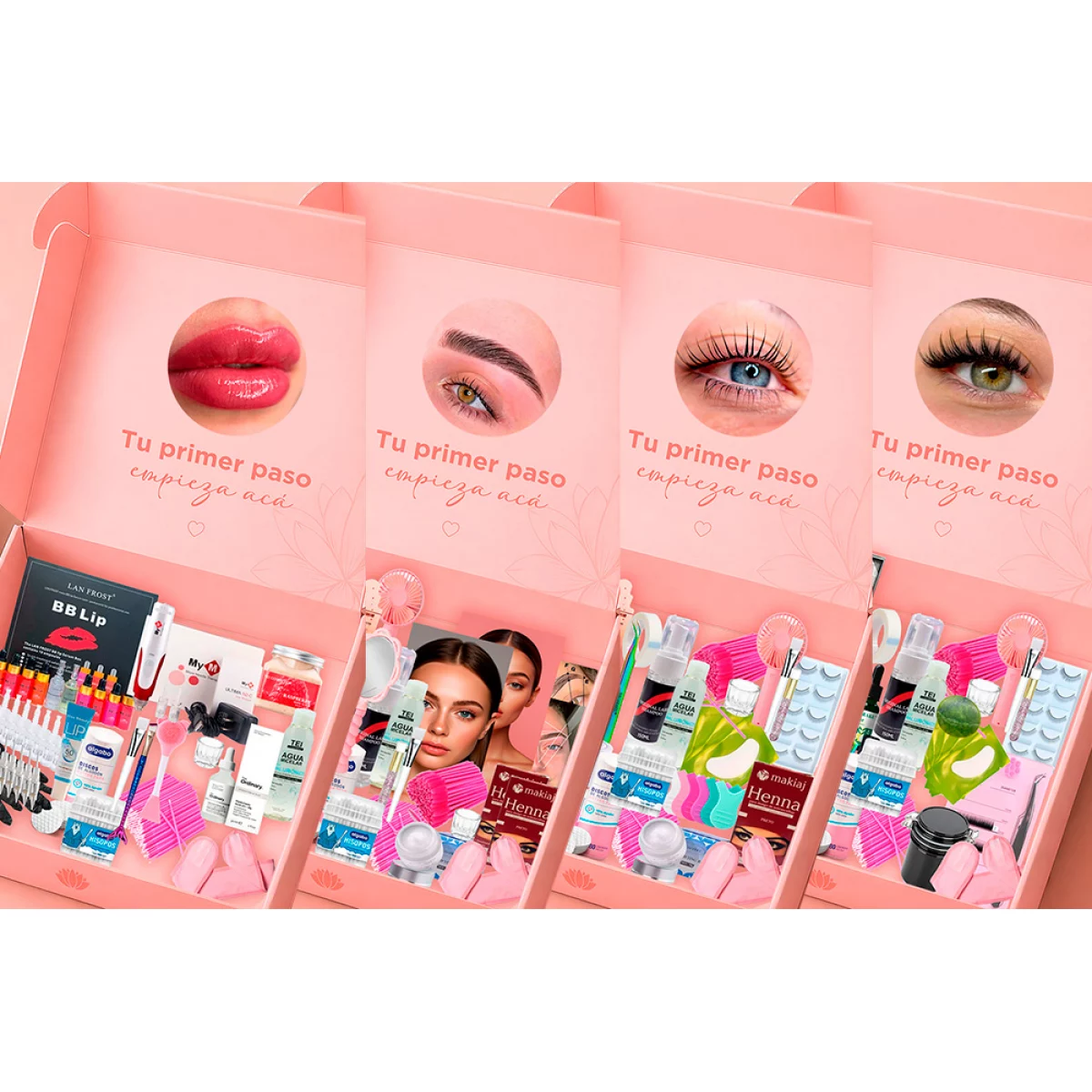 Kits e insumos para empezar en estética