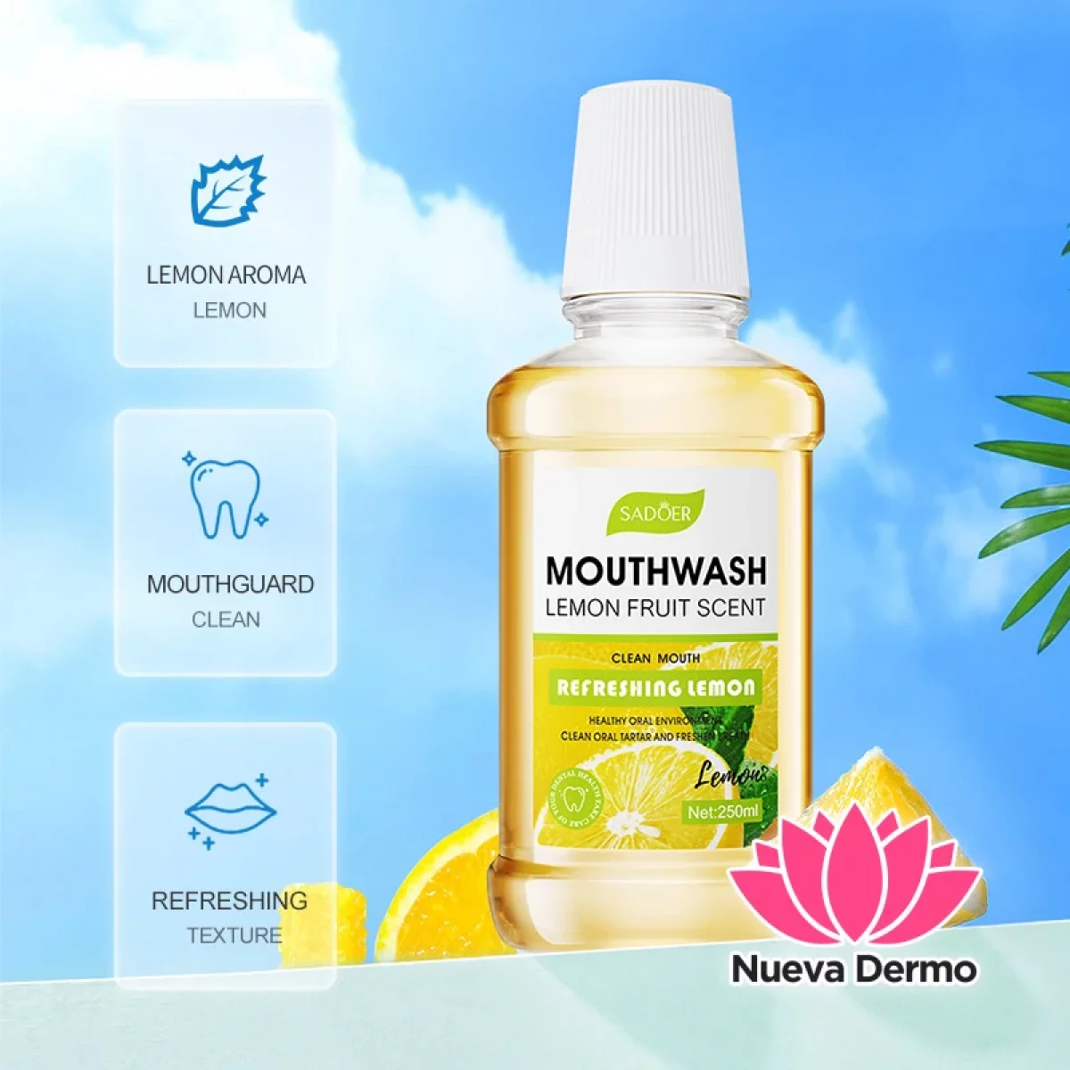 Enjuague Bucal con Aroma a Limon 250ML 36766