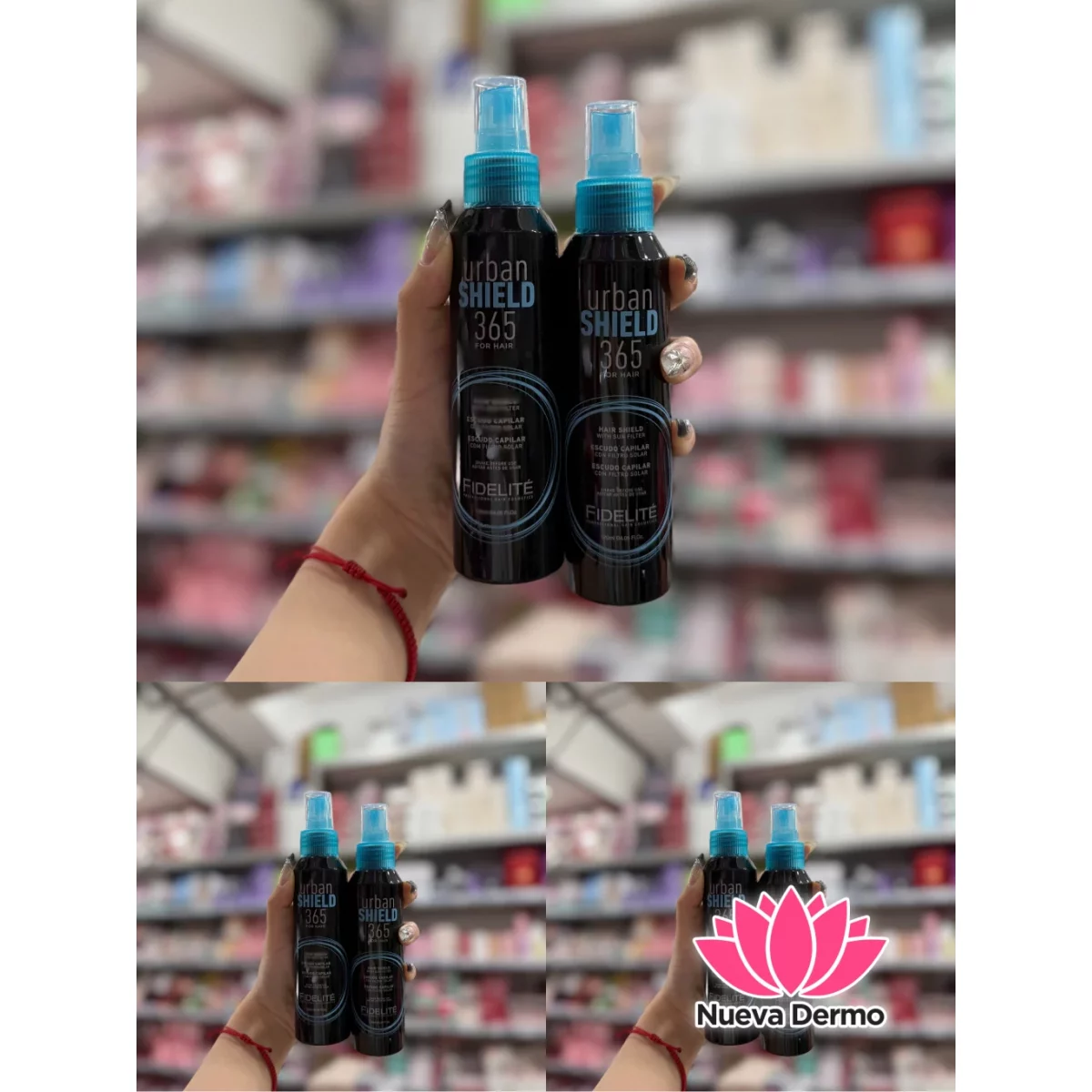 ESCUDO CAPILAR CON FILTRO SOLAR URBAN SHIELD 120ML FIDELITE