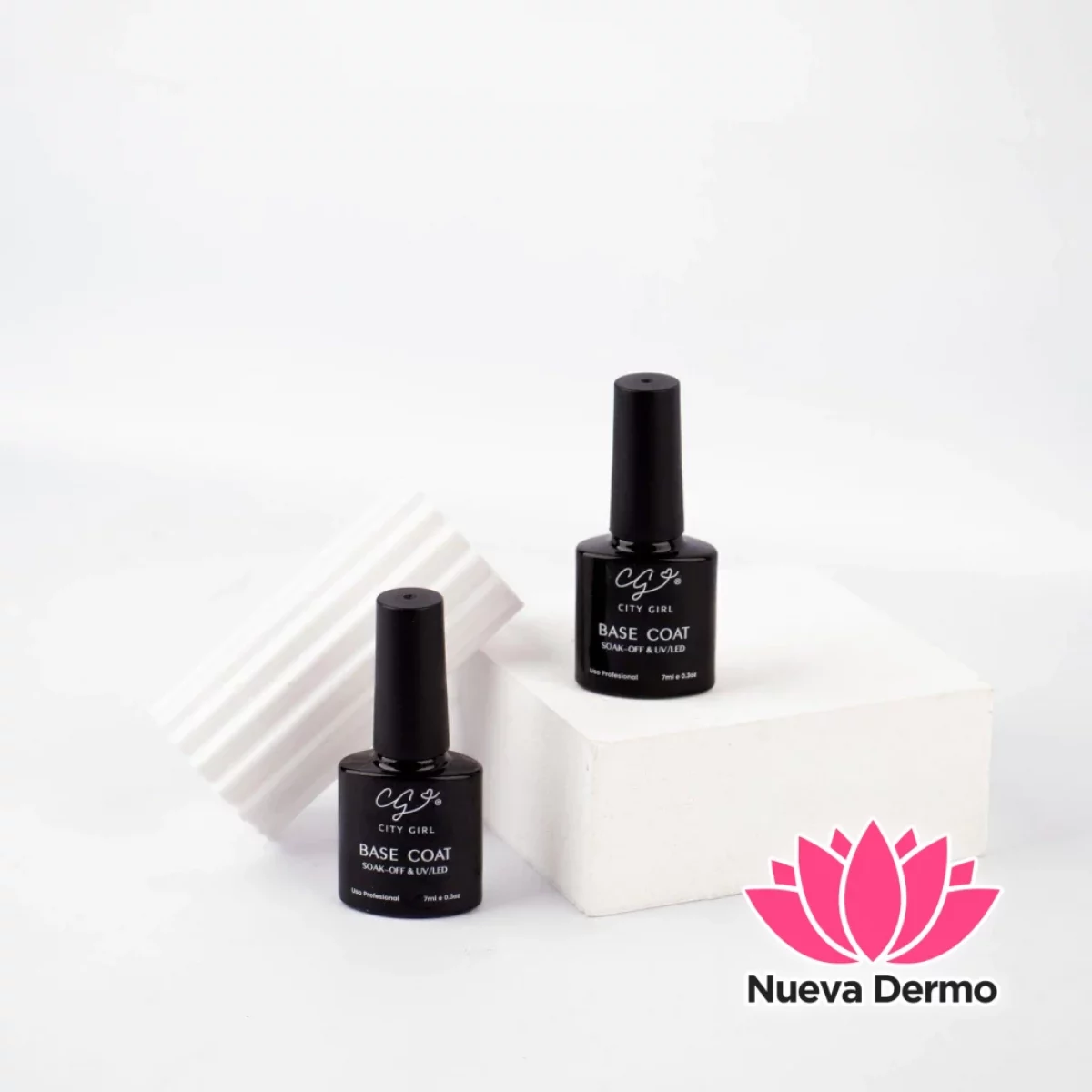 ESMALTE BASE COAT SEMIPERMANENTE CITY GIRL